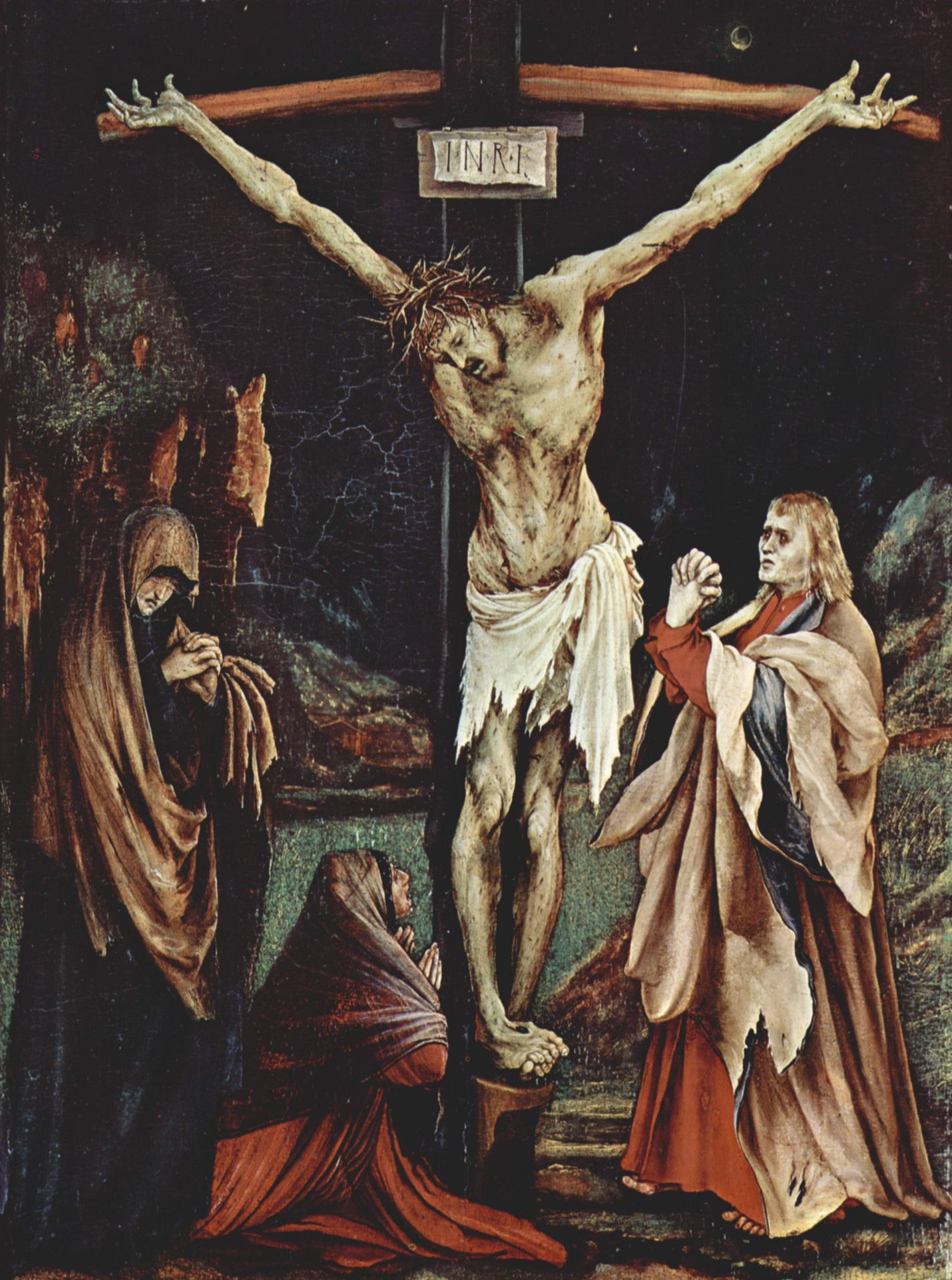 The Small Crucifixion by Matthias Grünewald