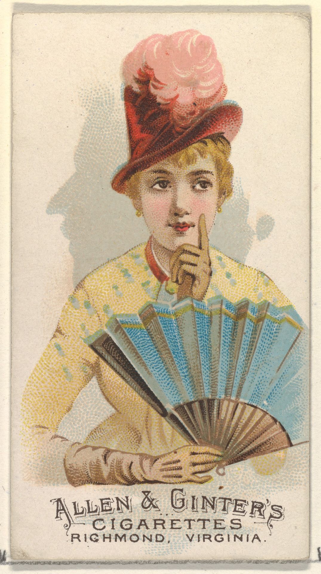 Plate 32, from the Fans of the Period series (N7) for Allen & Ginter Cigarettes Brands by Allen & Ginter