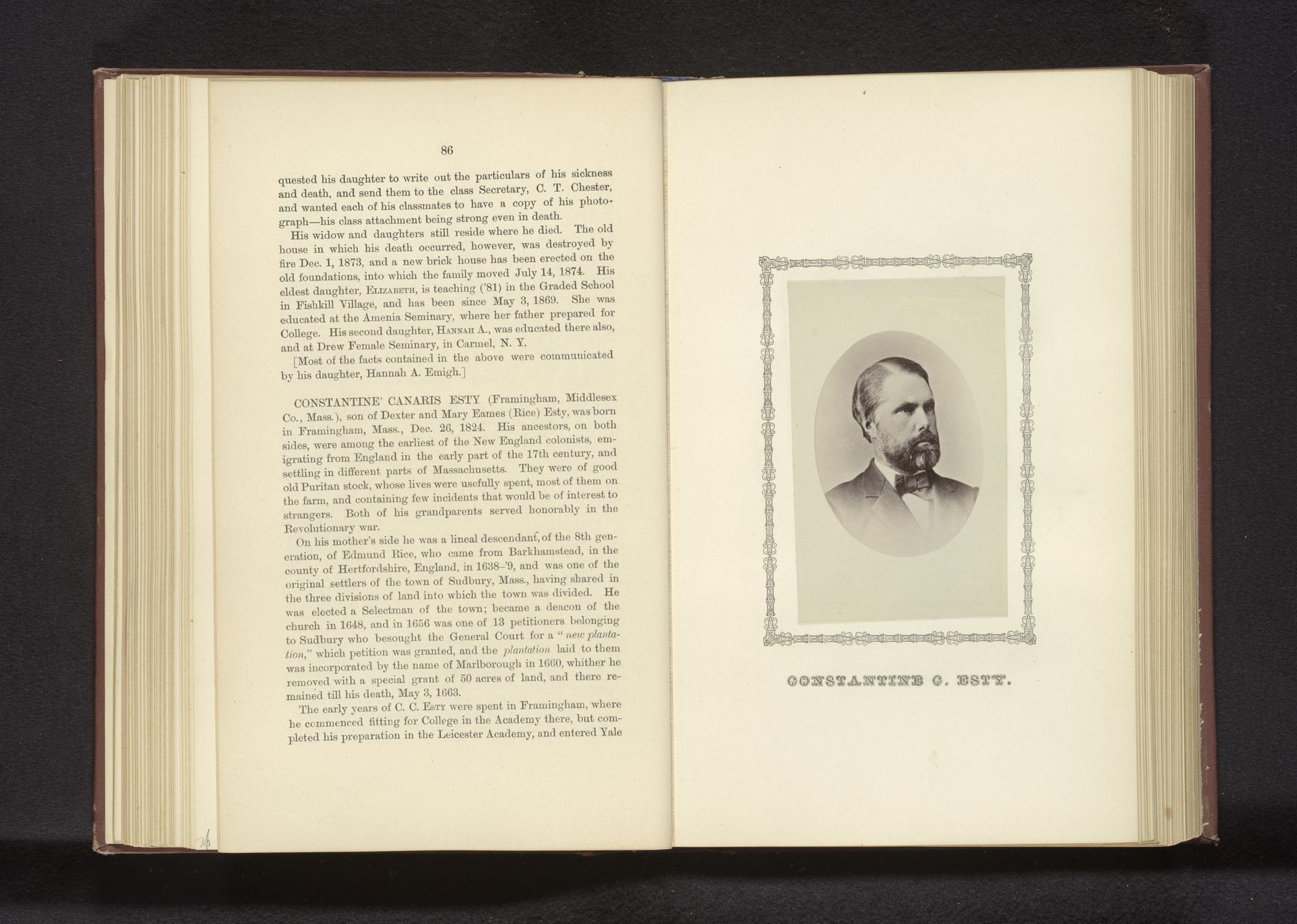 Constantine C. Esty by Anonymous