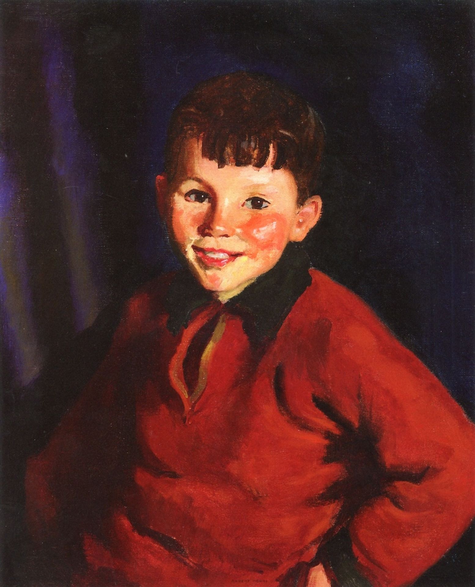 Smiling Tom (Thomas Cafferty) by Robert Henri