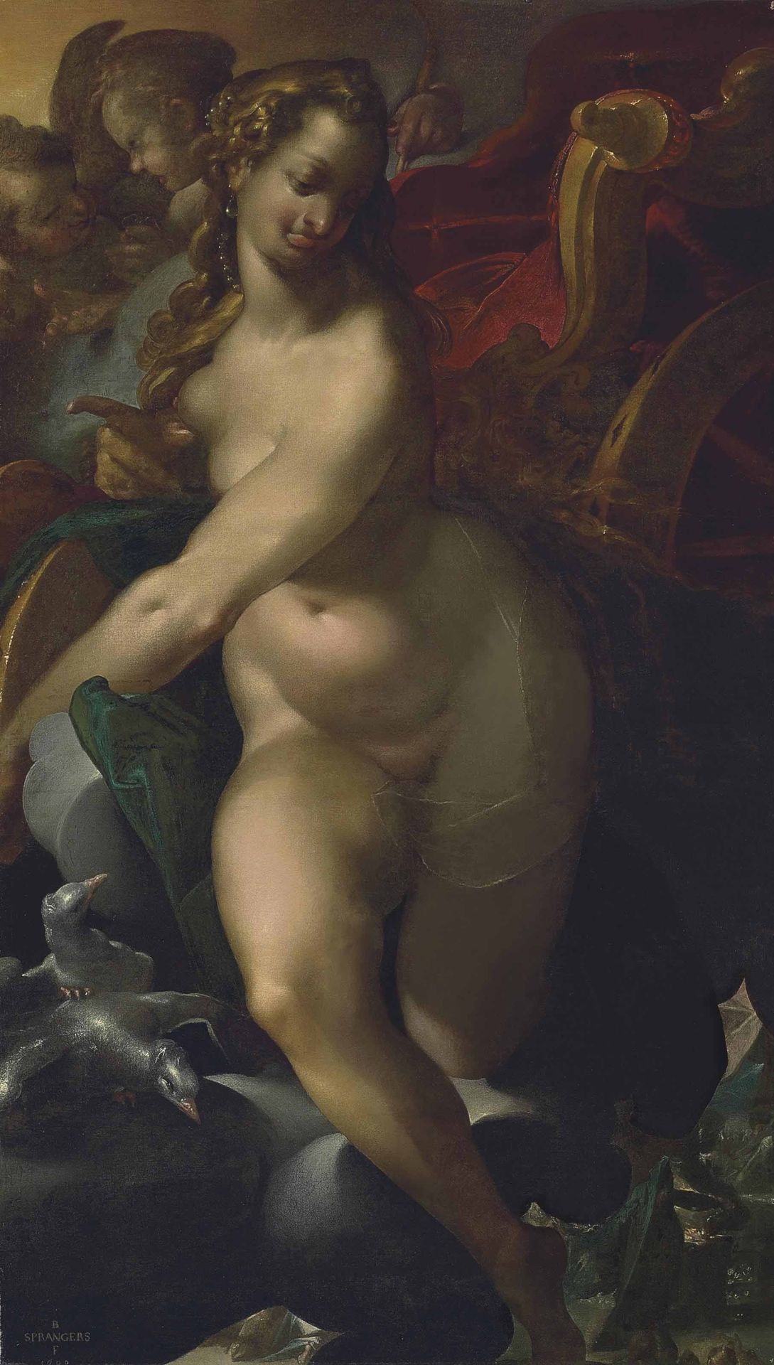 The Triumph of Venus by Bartholomeus Spranger