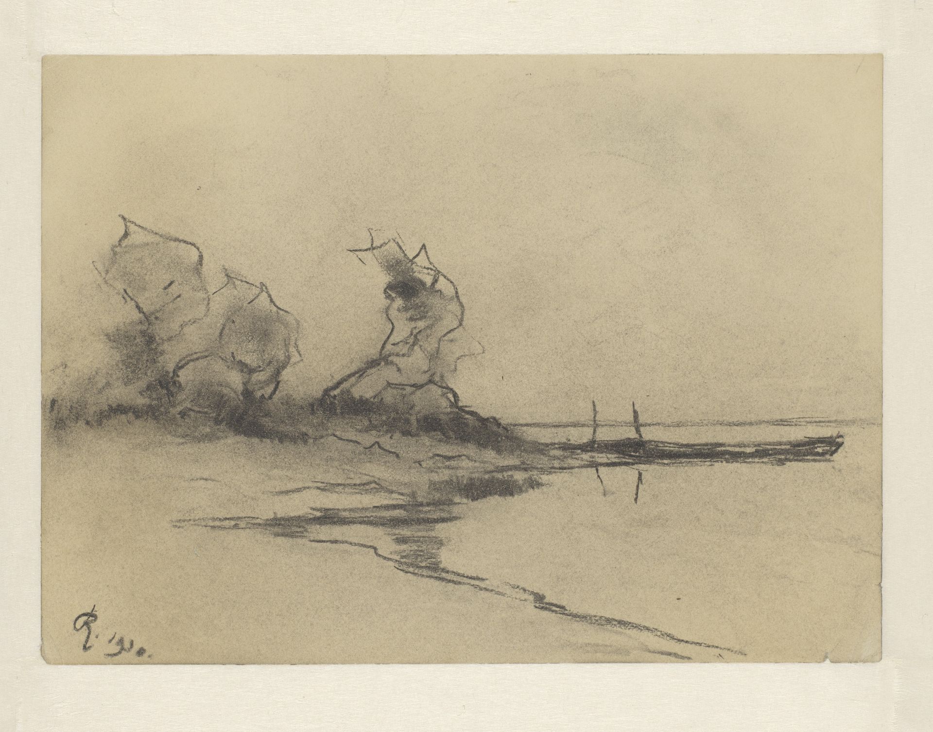 Rivierbocht by Pieter H.J.J. Ras