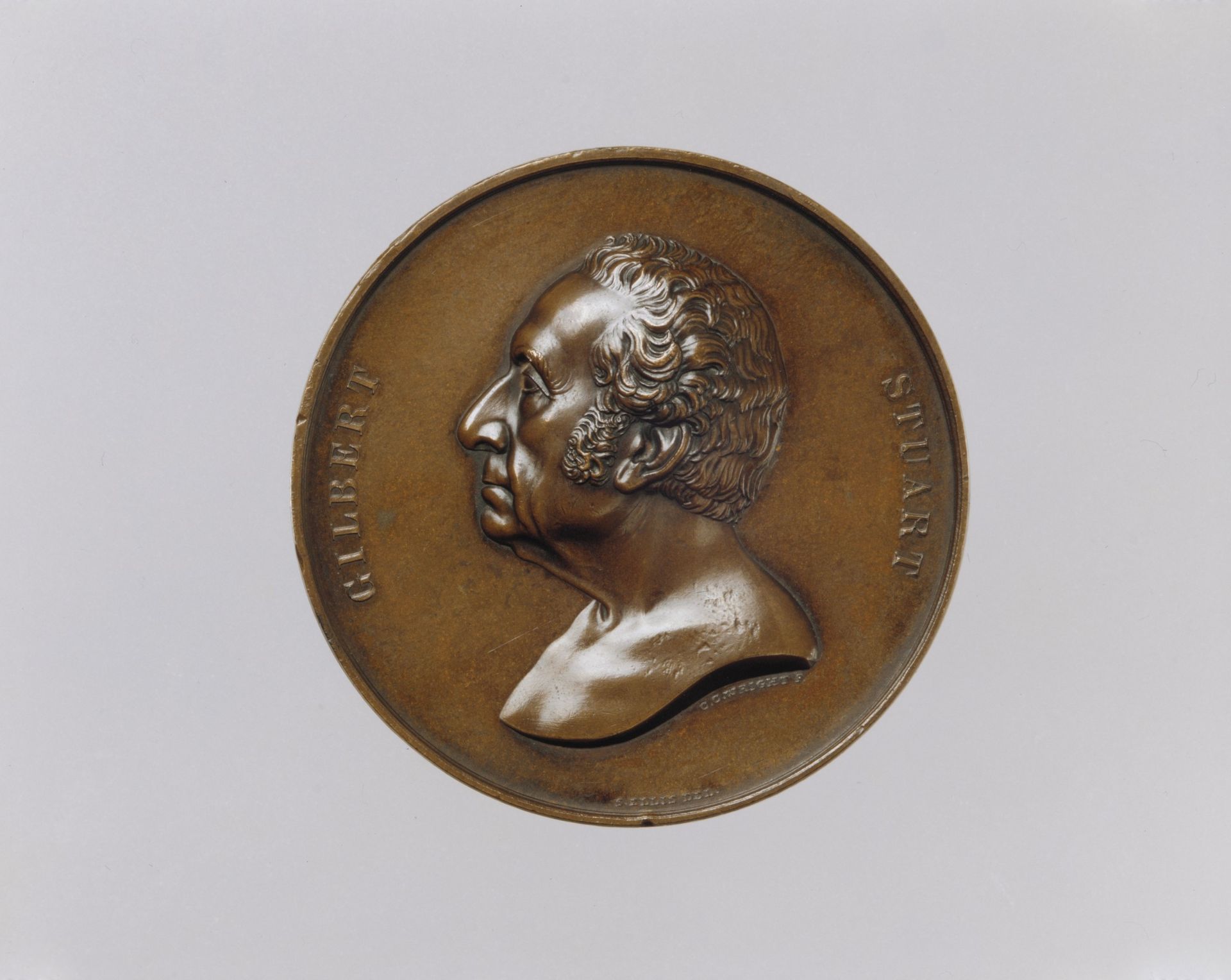Gilbert Stuart by Salathiel Ellis