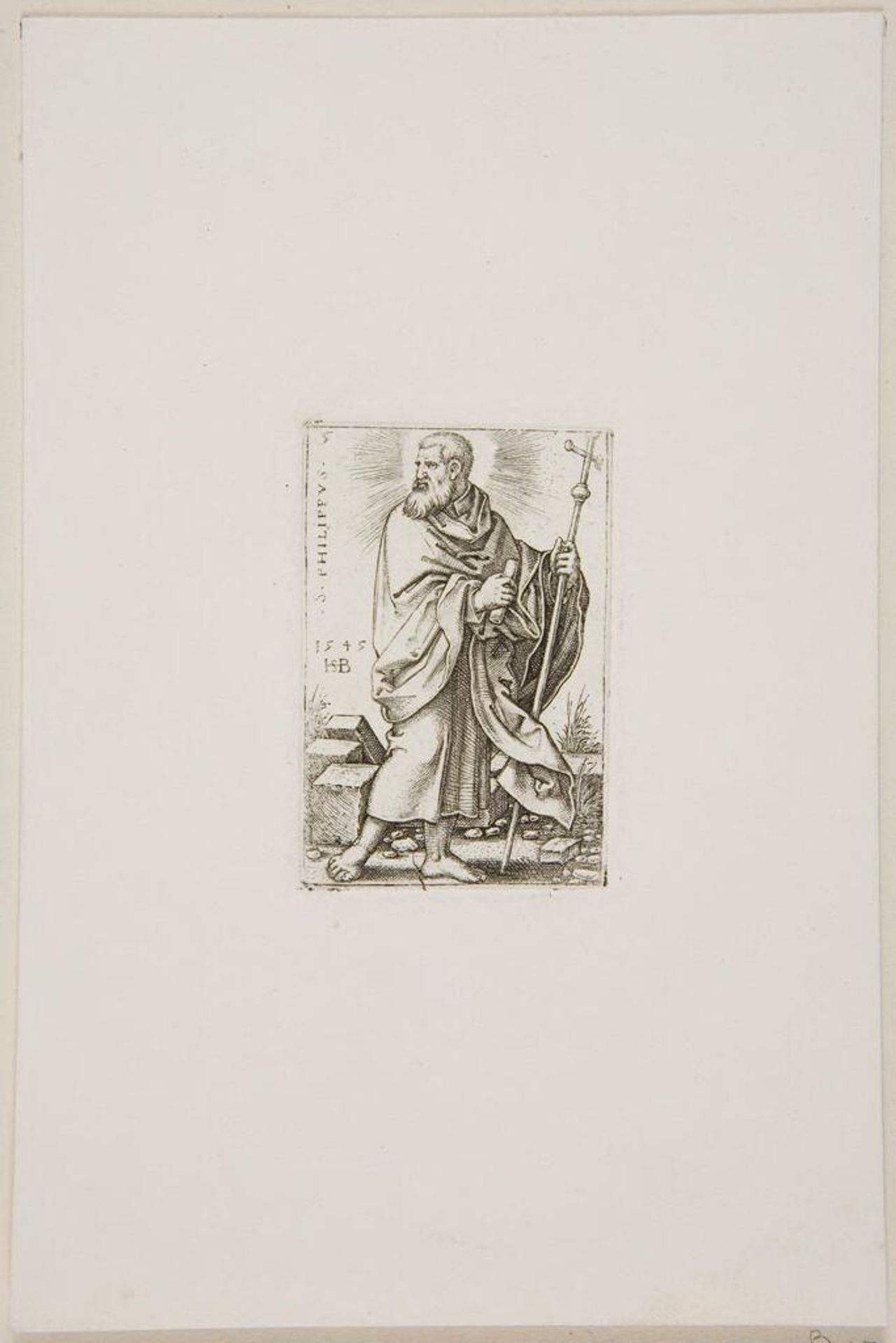 Saint Philip by Sebald Beham