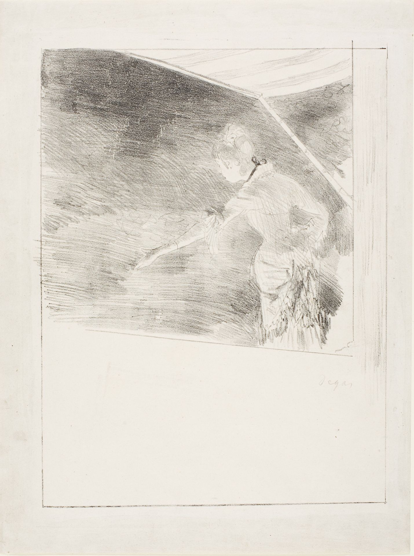 Singer at a Café-Concert by Edgar Degas