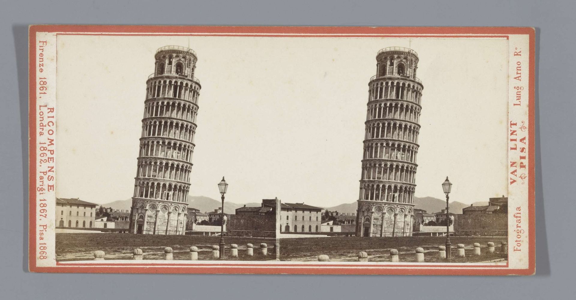 Exterieur van de Toren van Pisa by Enrico van Lint