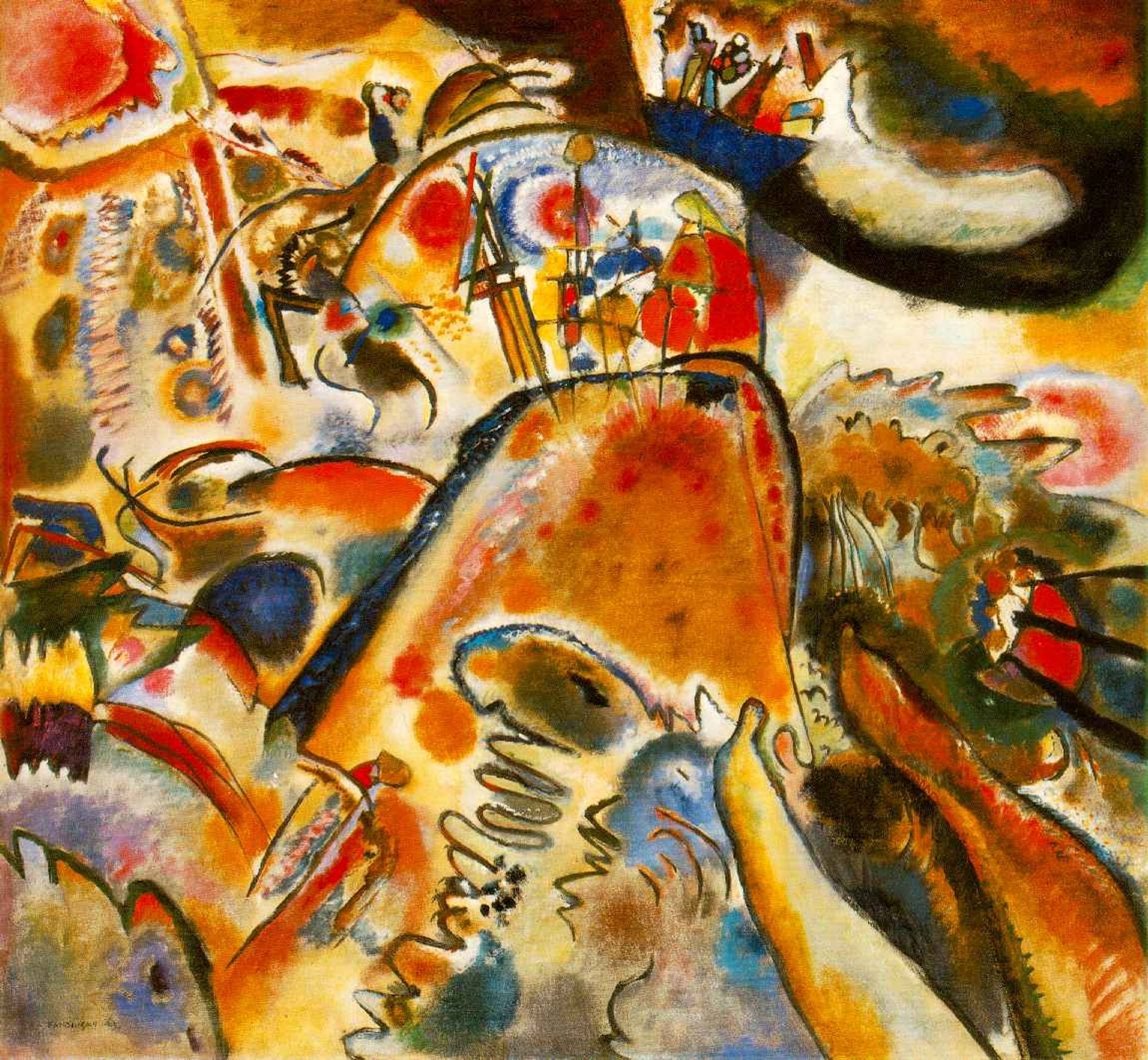 Small Pleasures by Wassily Kandinsky