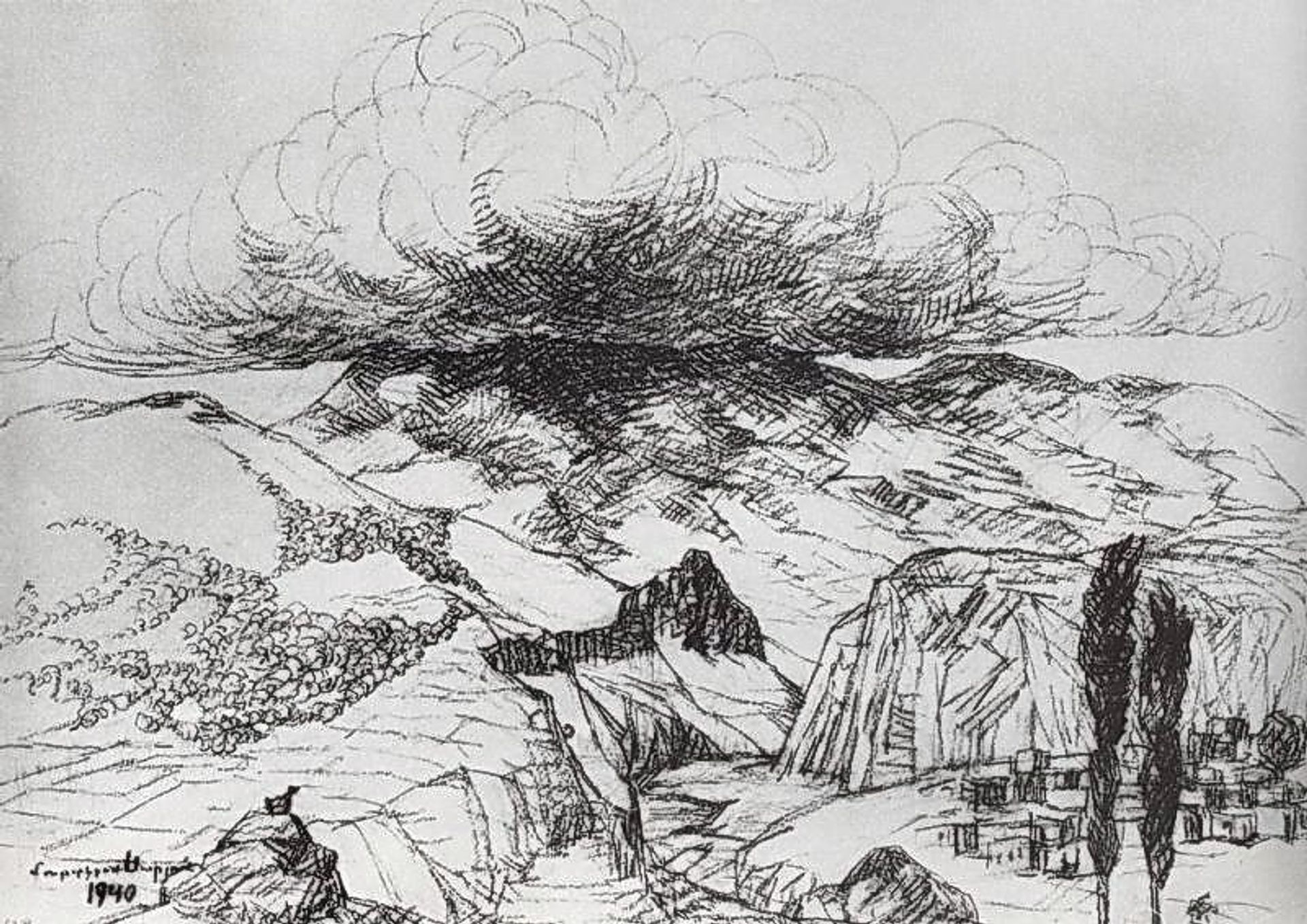 Armenia by Martiros Sarian