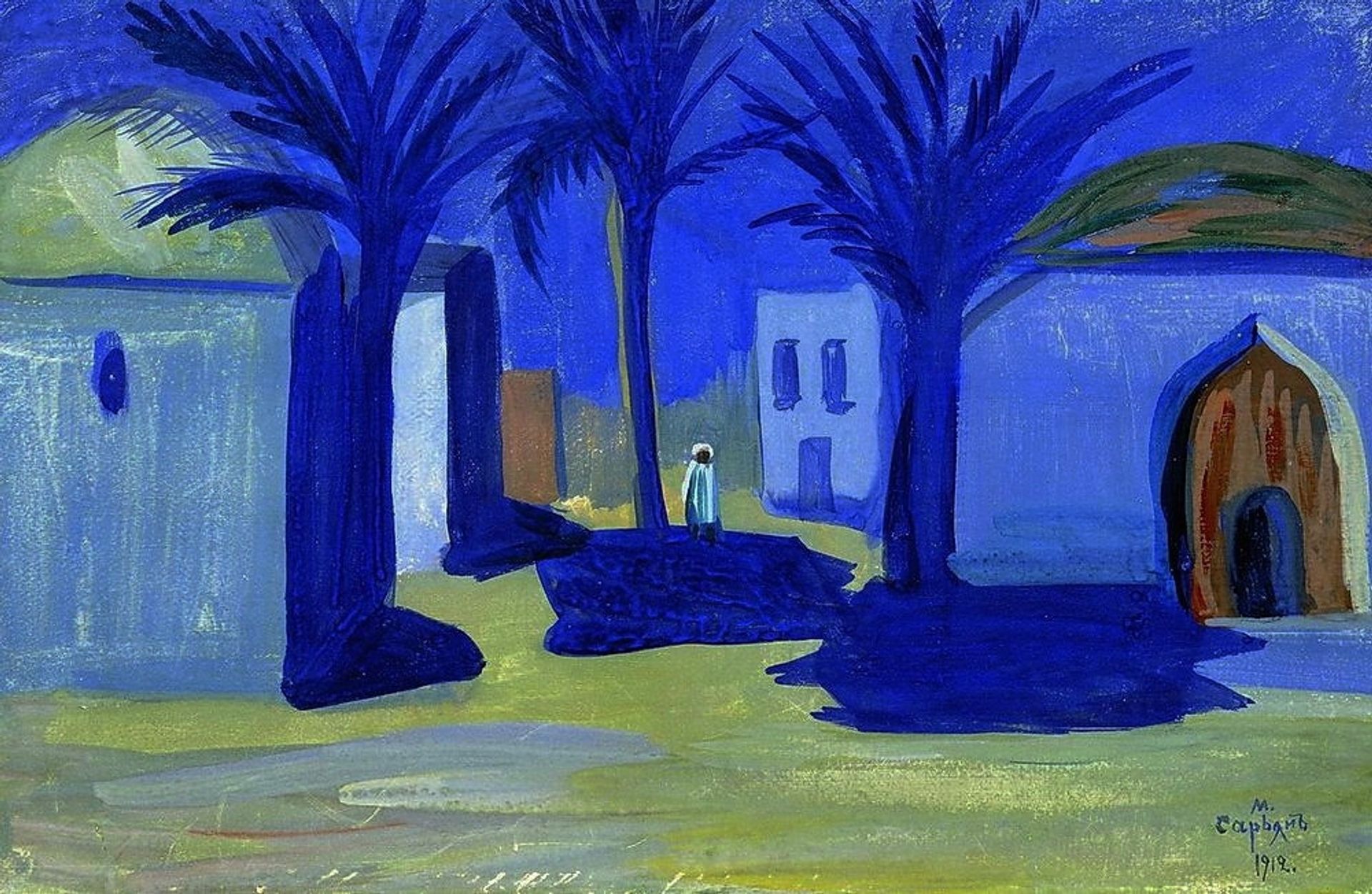 Egyptian night by Martiros Sarian