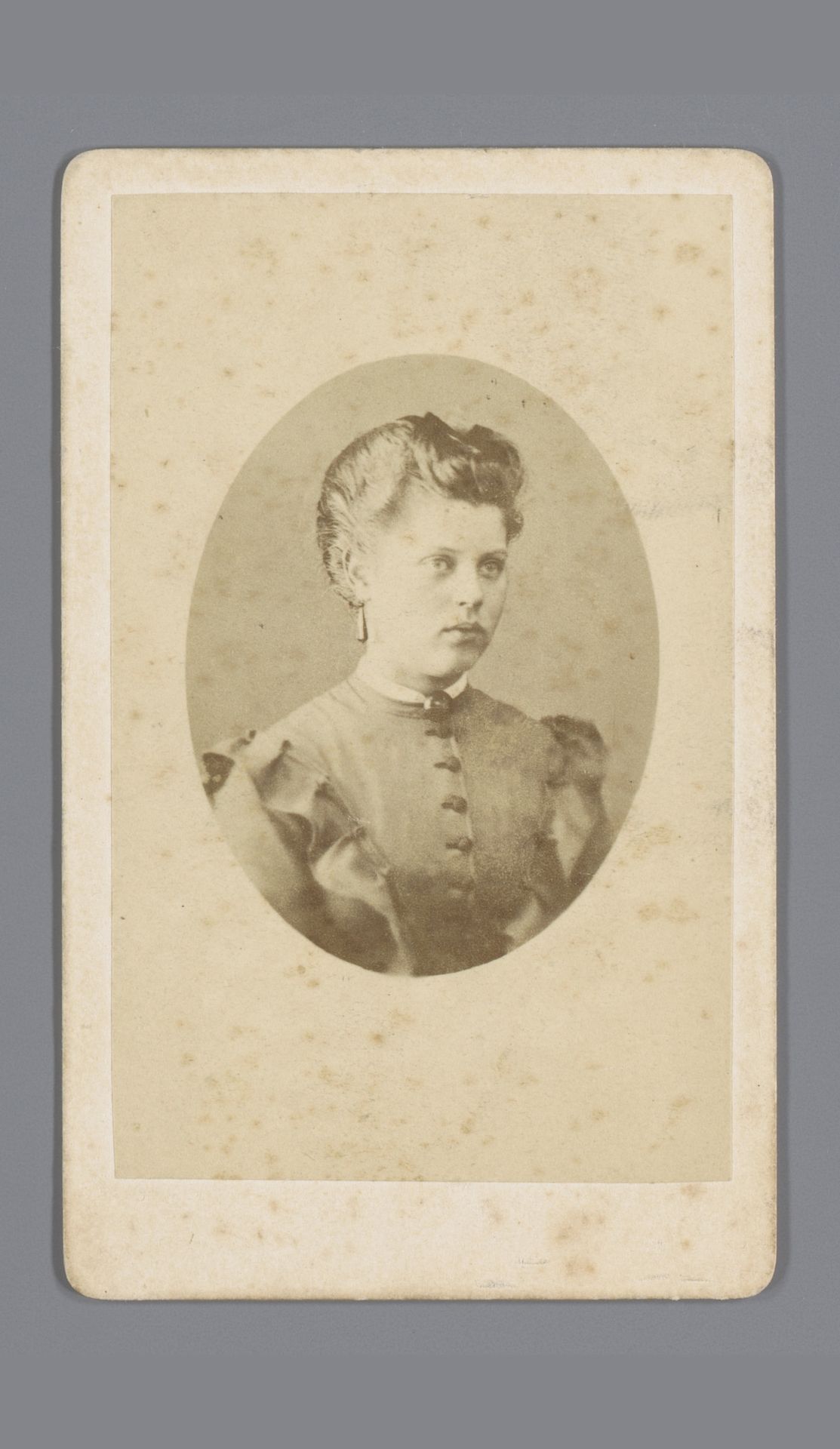 Portret van Christine Keyser Temmink by Bernardus Bruining