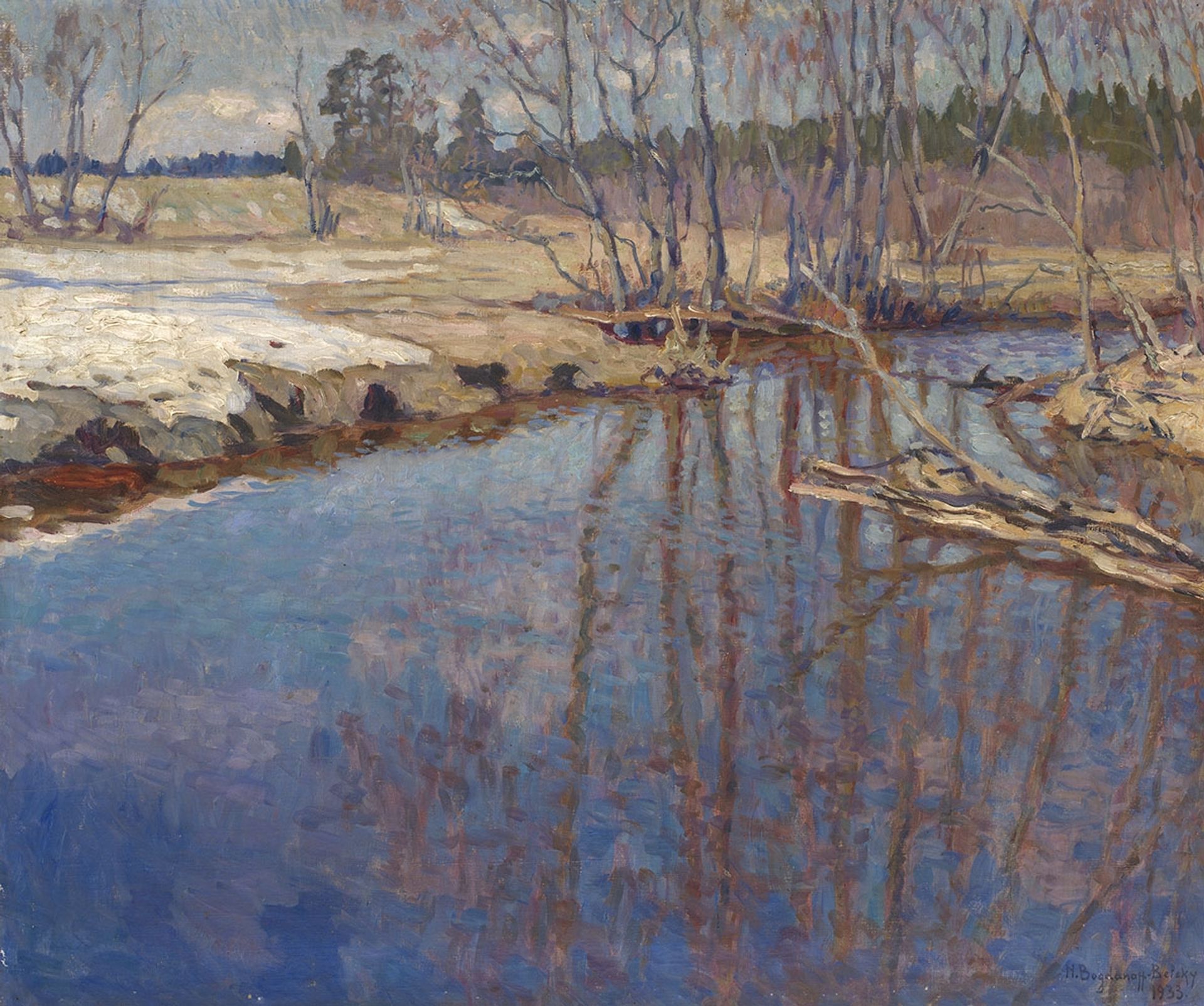 Melted Water by Nikolay Bogdanov-Belsky
