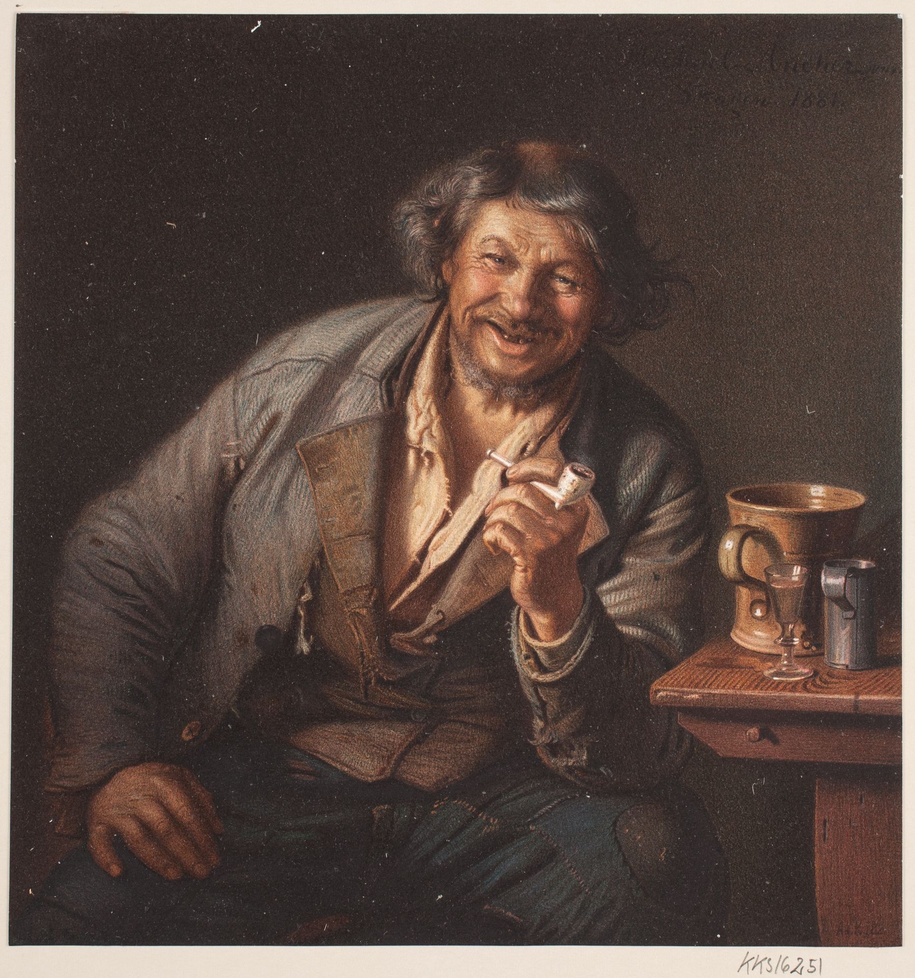 En glad sømand by Adolph Kittendorff