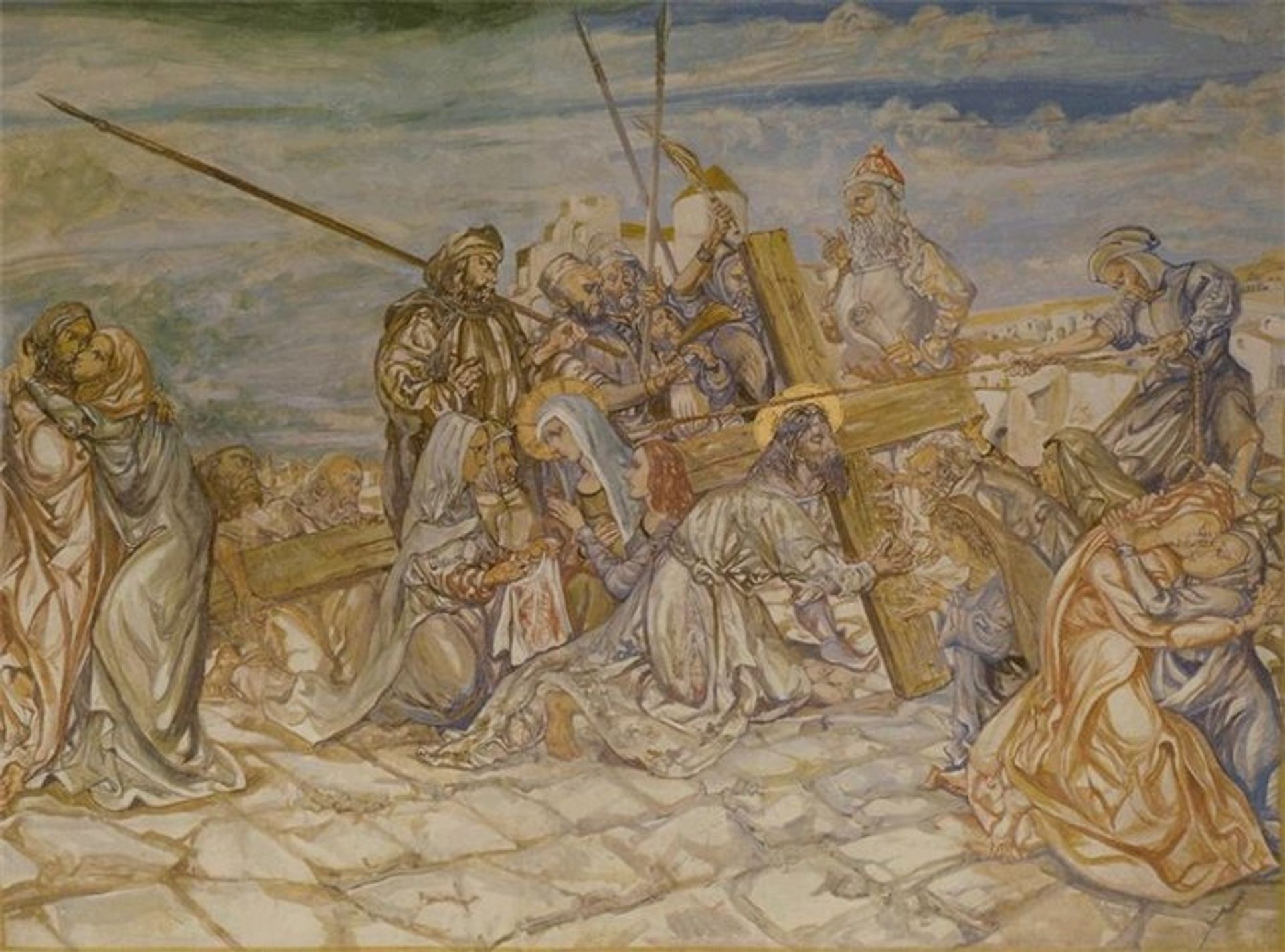 The Way to Calvary by Tsuguharu Foujita