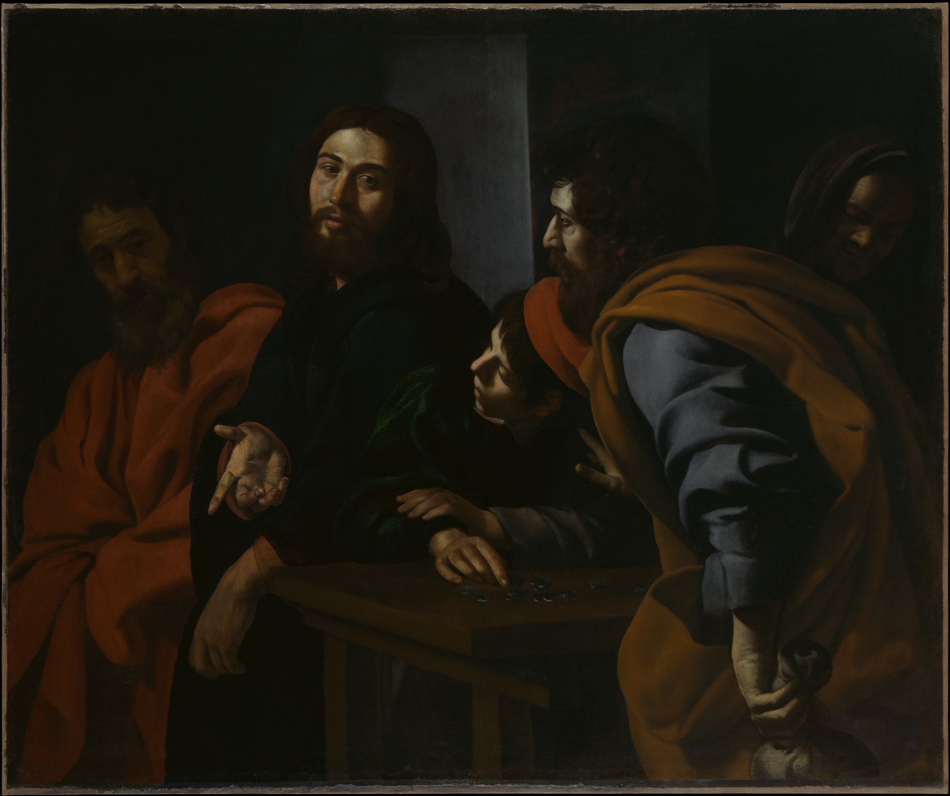 The Calling of Saint Matthew by Giovanni Battista Caracciolo
