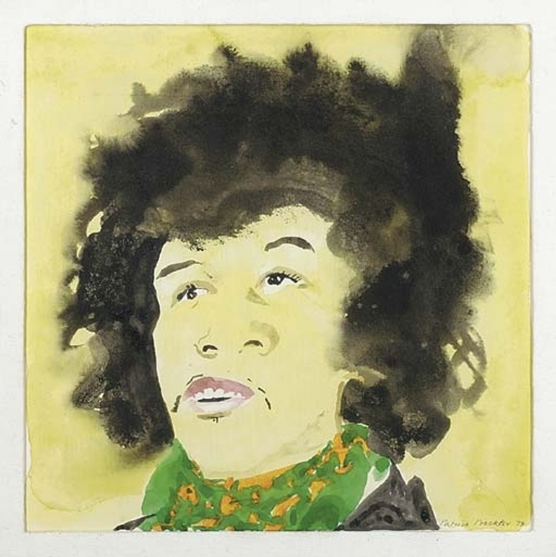Jimi Hendrix by Patrick Procktor