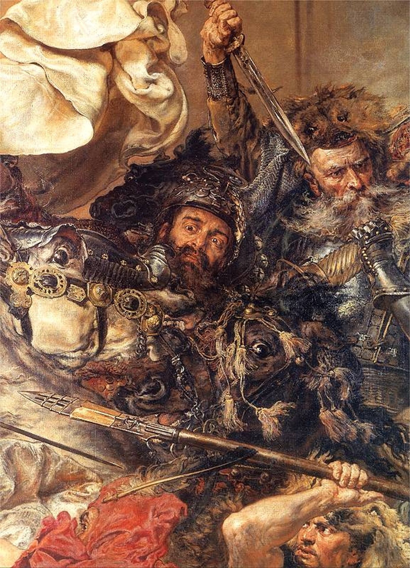 Battle of Grunwald (detail) by Jan Matejko