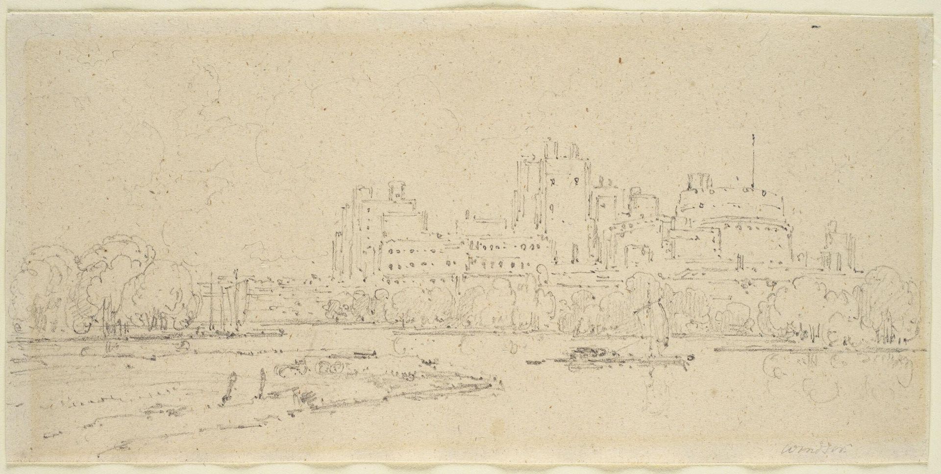 Windsor Castle by Thomas Girtin