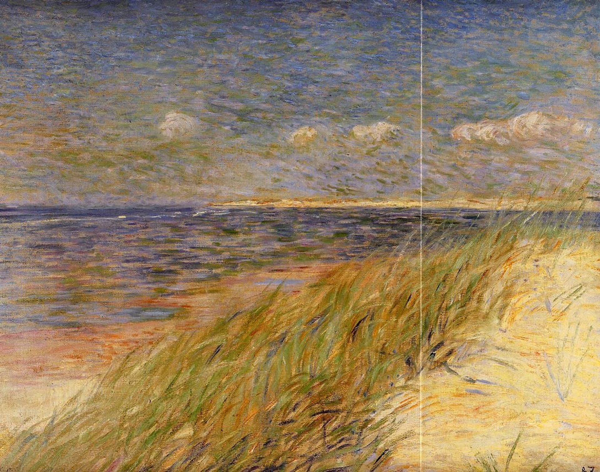 The Dunes Zwin, Knokke by Theo van Rysselberghe
