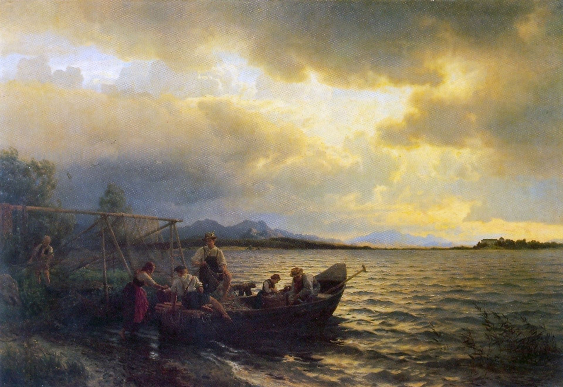 Fra Chiemsee by Hans Gude