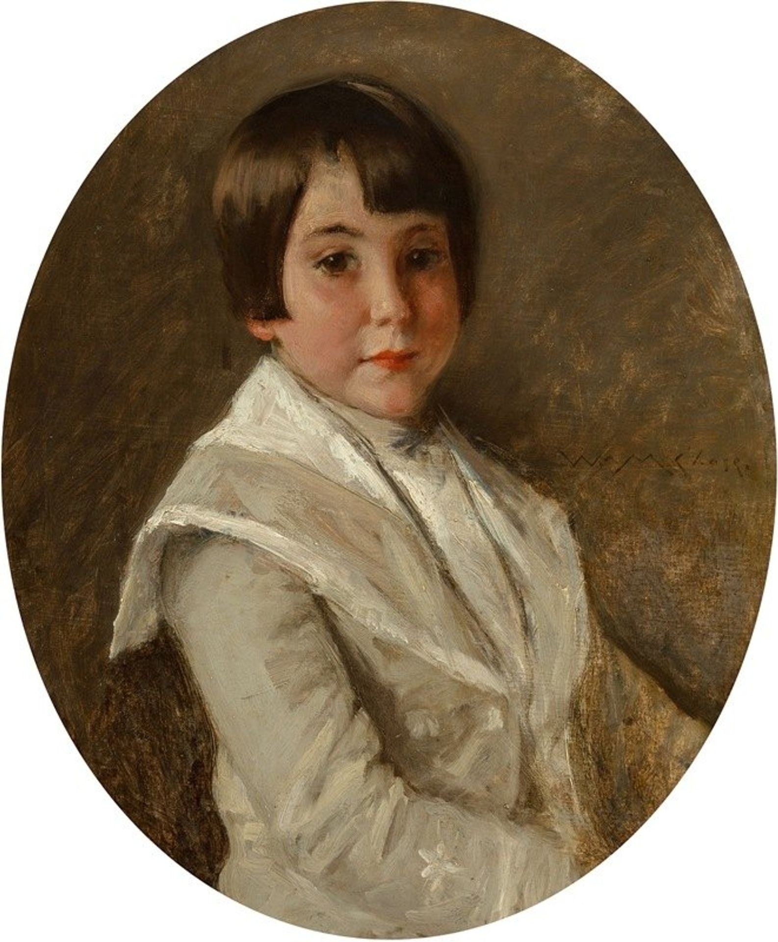 Portrait of Roland Dana Chase by William Merritt Chase