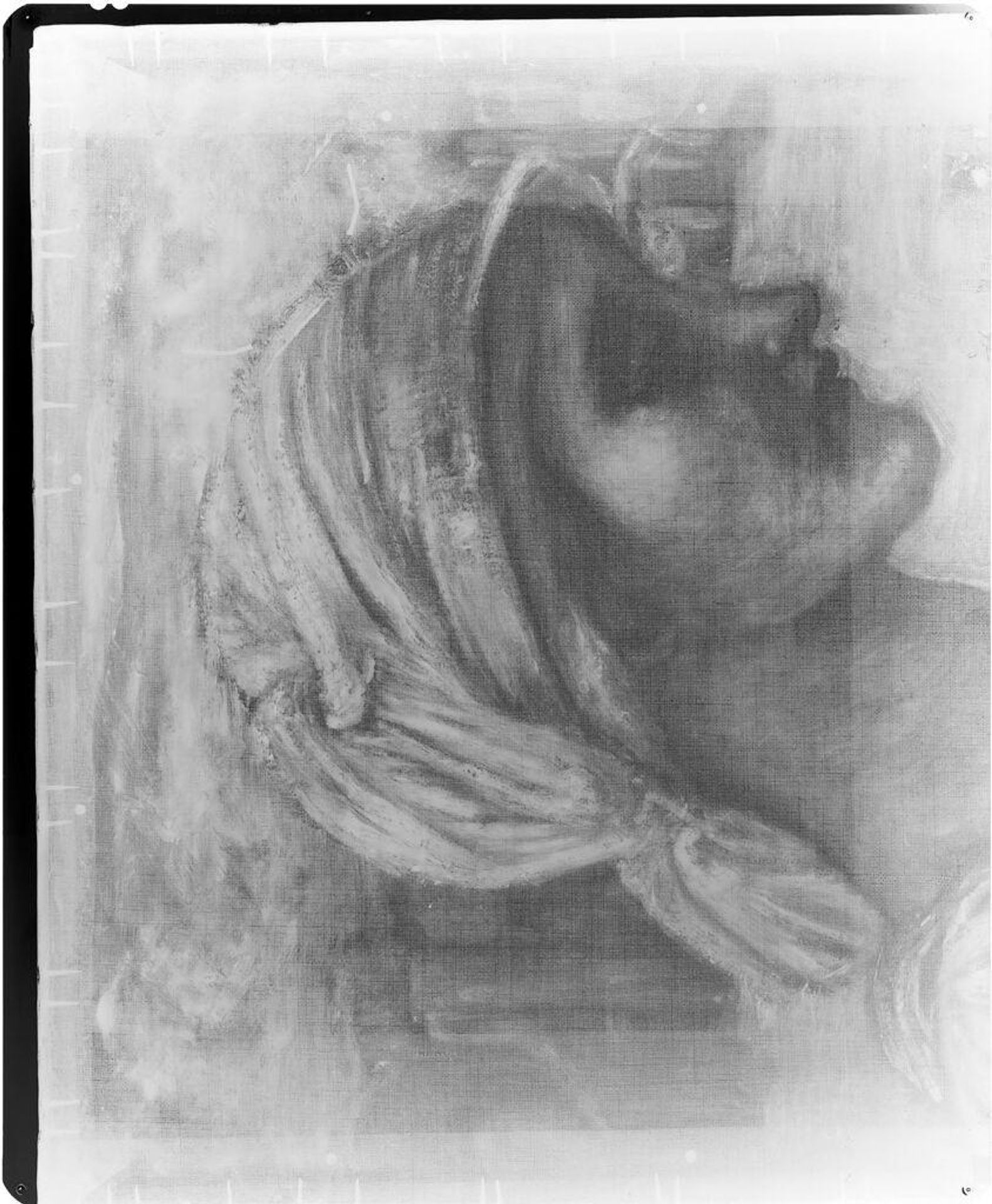 X-radiograph(s) of "Flamma Vestalis" by Artist of original: Edward Burne-Jones