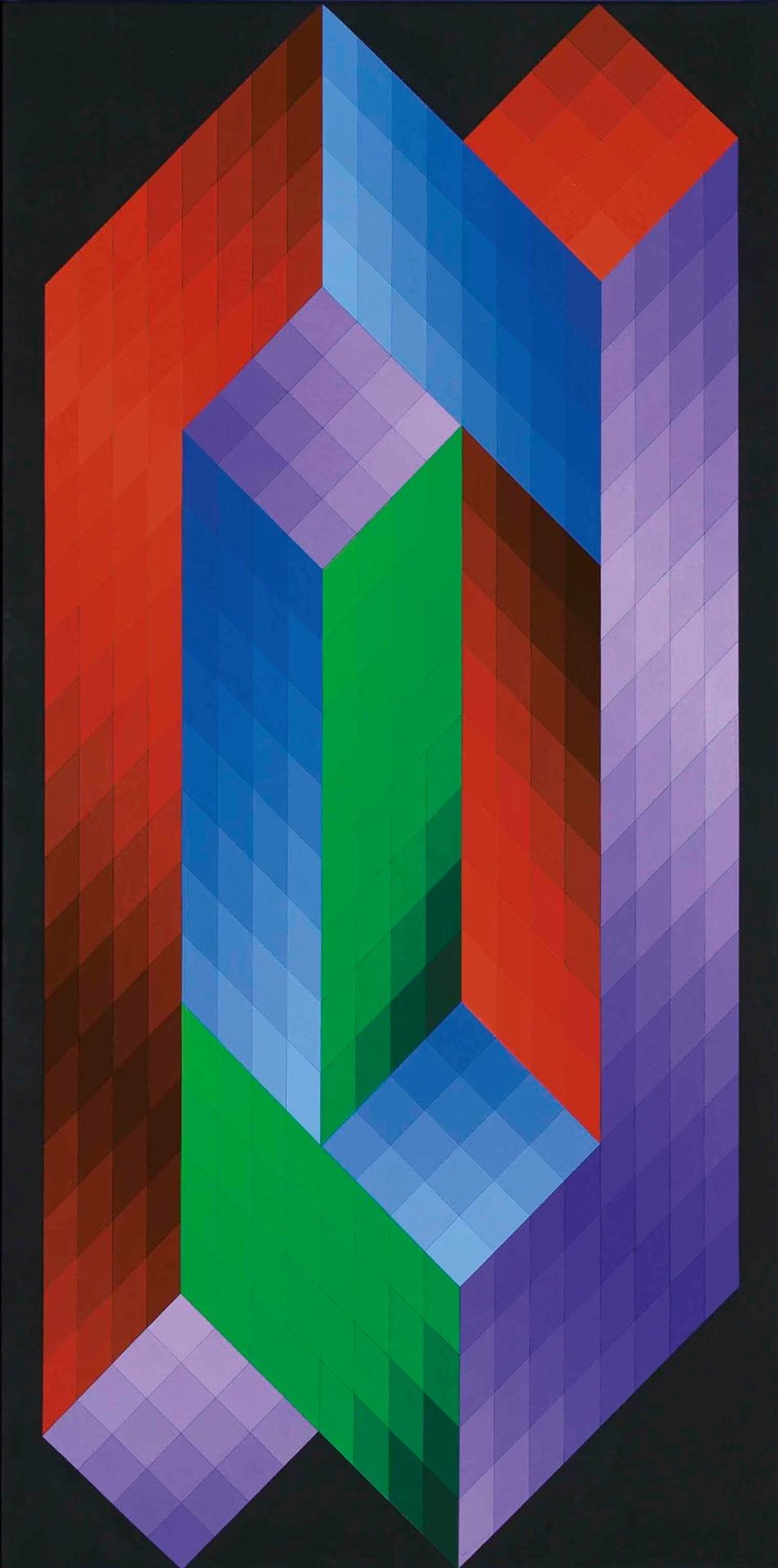 Torony by Victor Vasarely