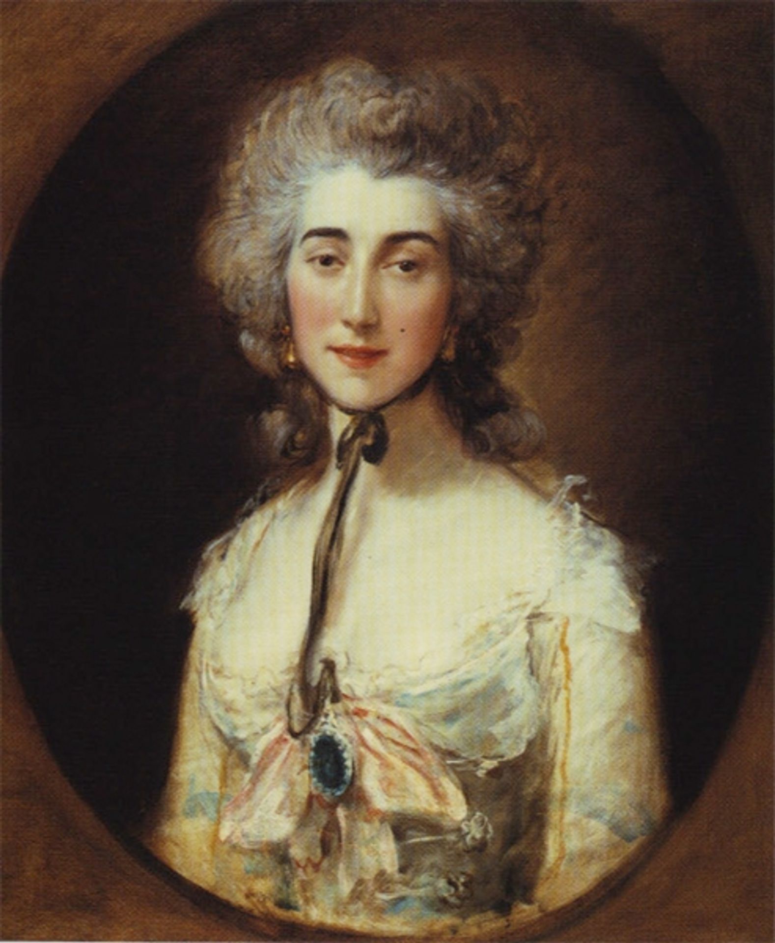 Portrait of Grace Dalrymple Elliott by Thomas Gainsborough