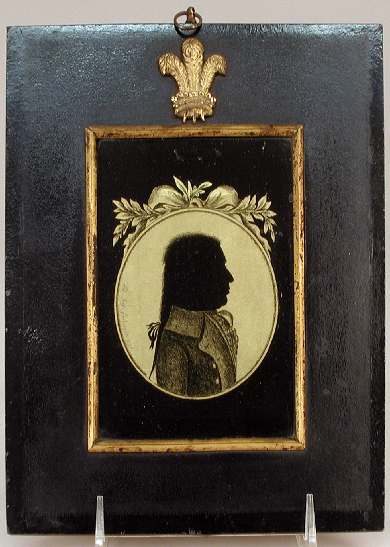 Portrait of a man by Aug. Forberger
