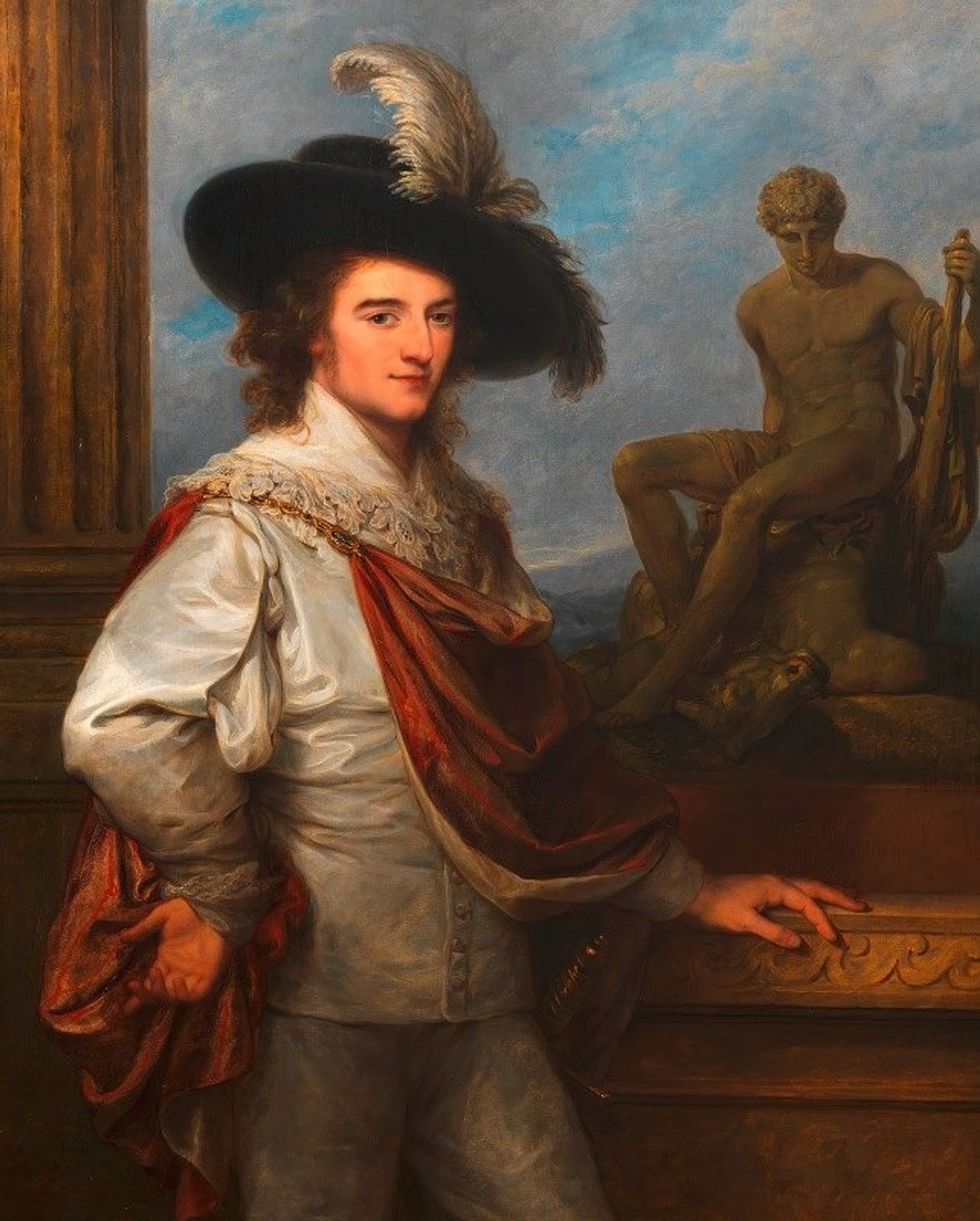 Josef Johann Graf Fries by Angelica Kauffmann