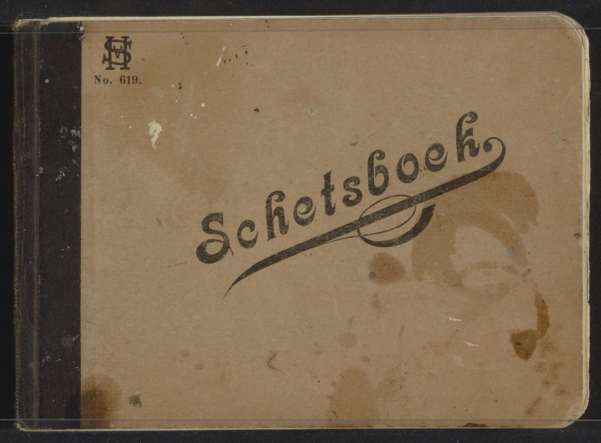 Schetsboek met 44 bladen by Willem Cornelis Rip