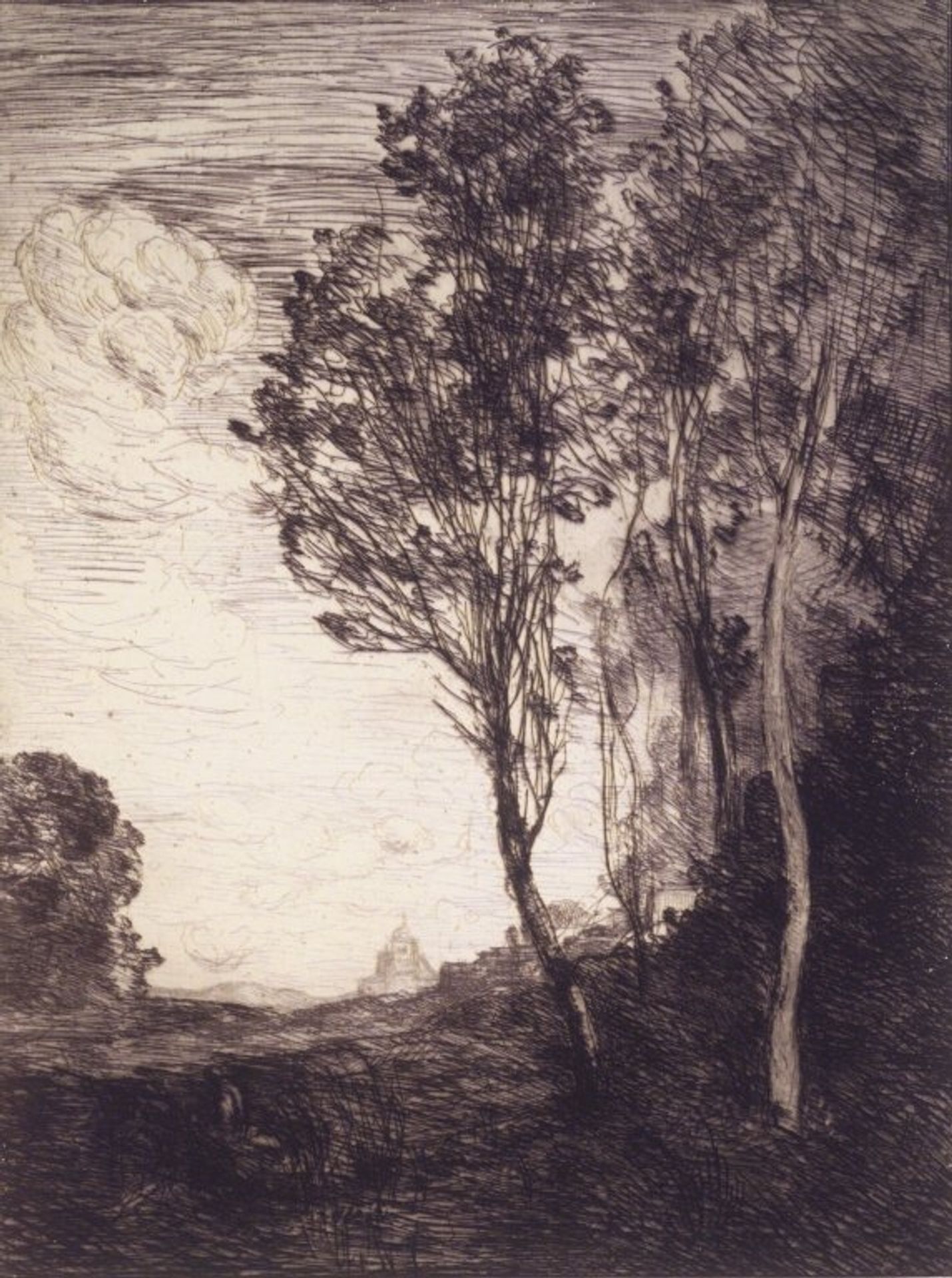 Souvenir of Italy by Camille Corot