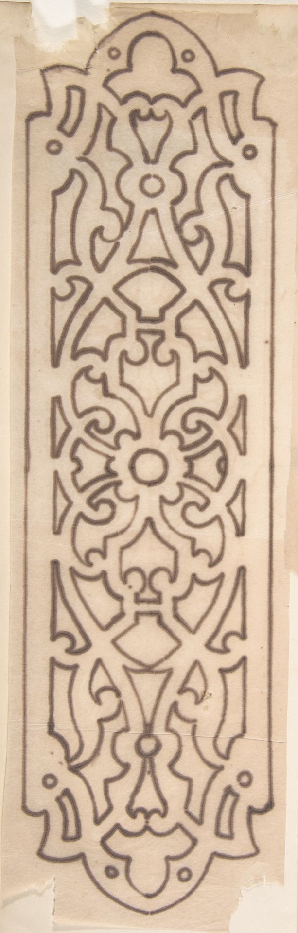 Ornamented Metal Doorplate by Anonymous