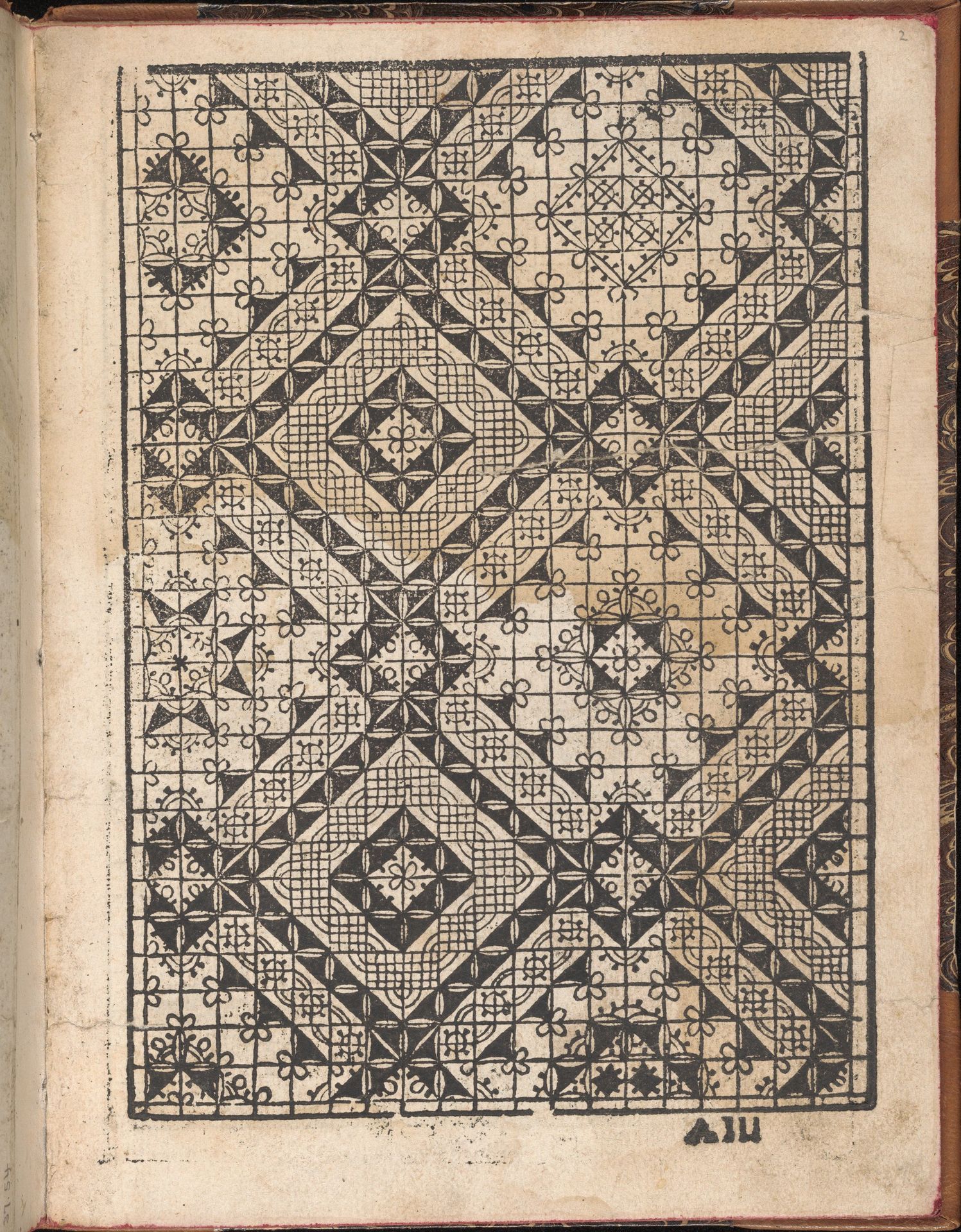 Spechio di pensieri delle belle et Virtudiose donne, page 2 (recto) by Matteo Pagano