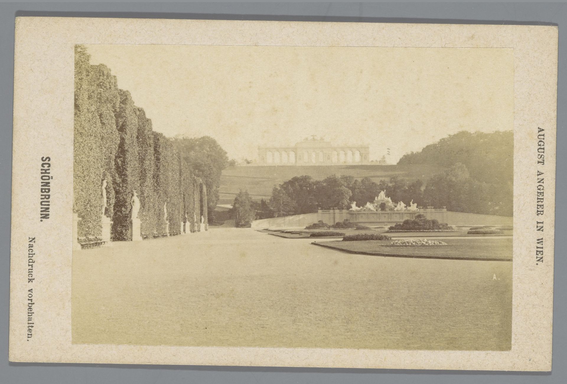 Tuin van paleis Schönbrunn, Wenen by M. Frankenstein & Co.