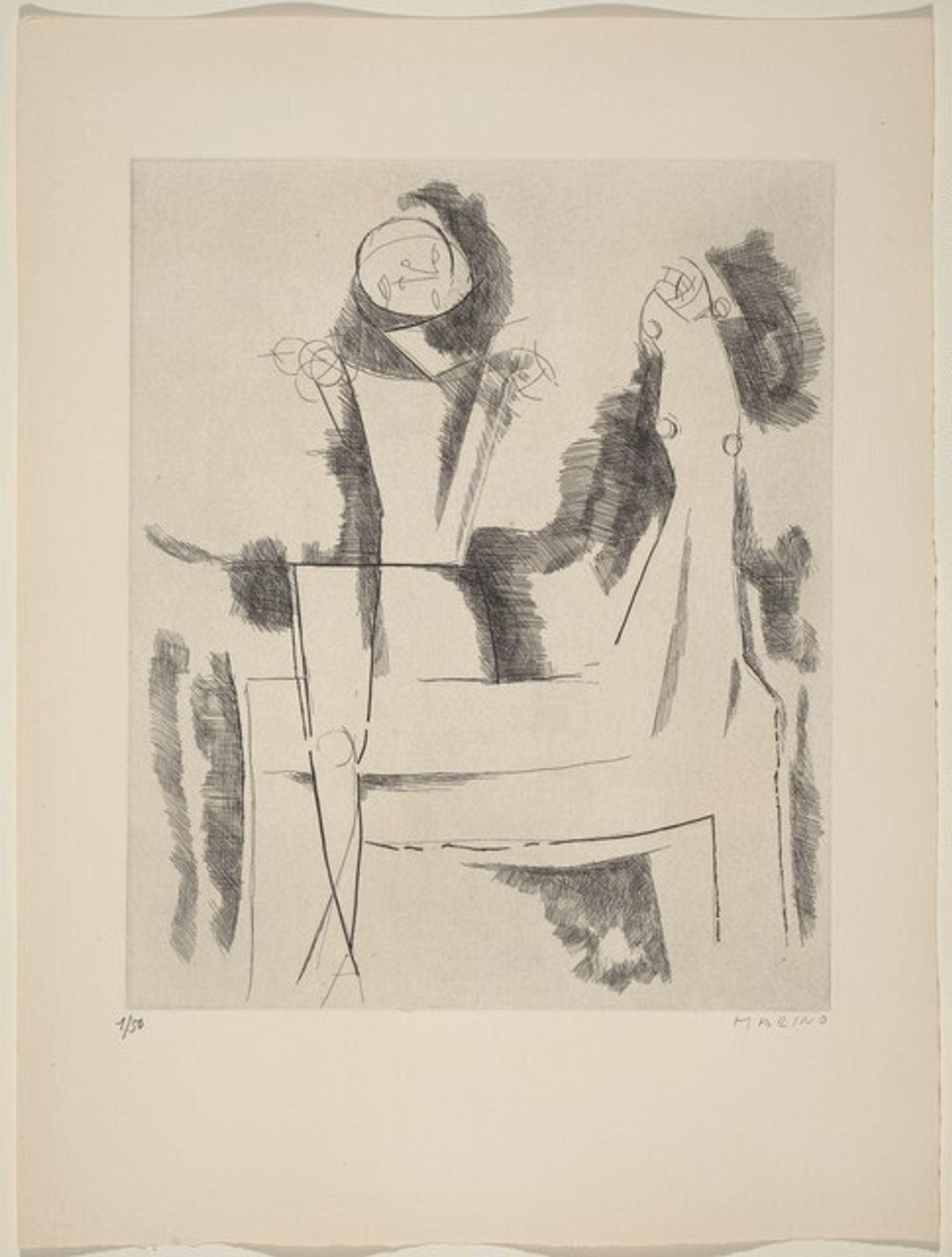 The Horseman's View (L'Idée du cavalier) by Marino Marini