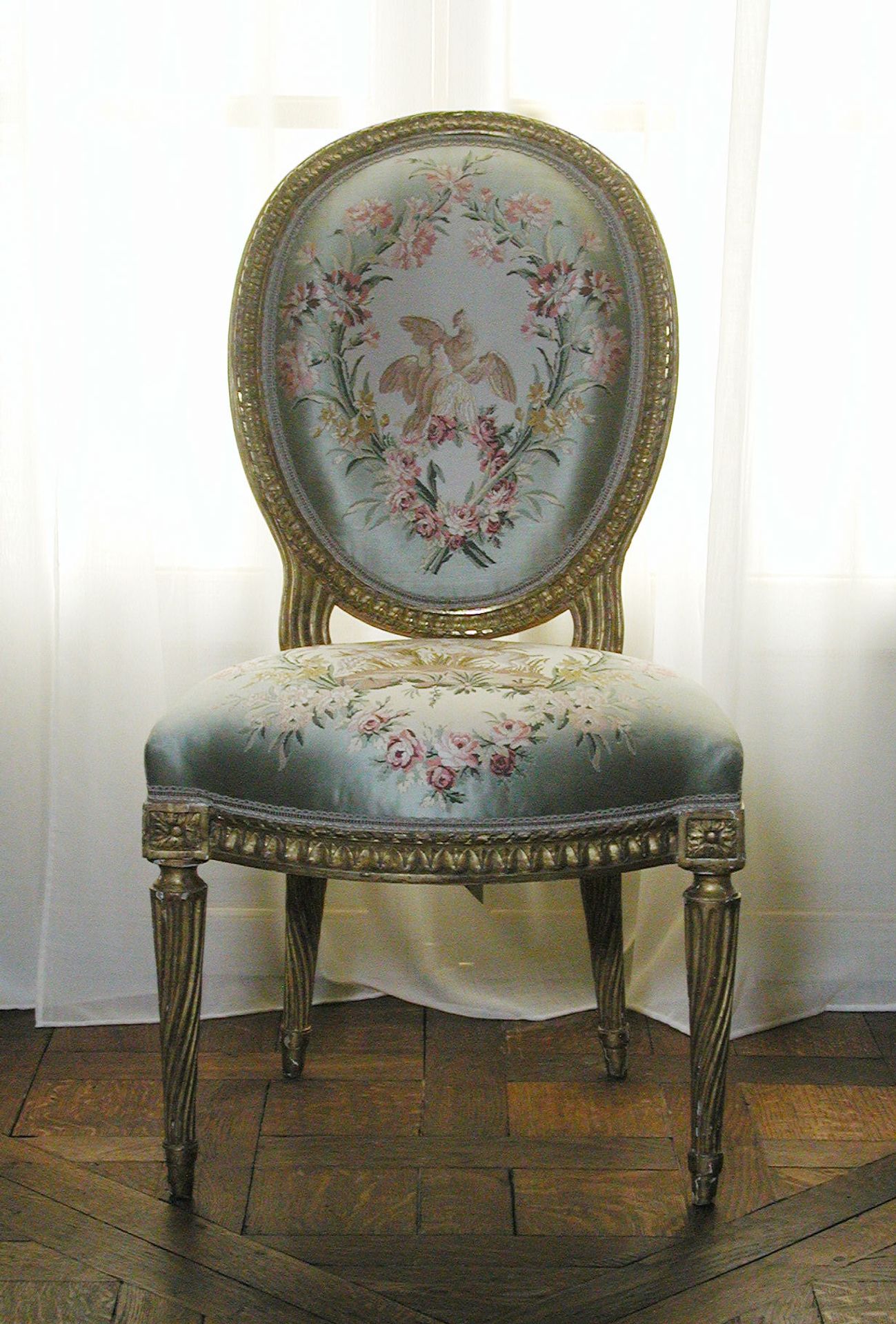 Side chair (one of a pair) by Jean-Jacques Pothier