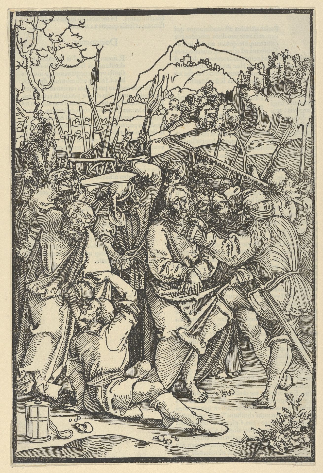 The Arrest of Christ, from Speculum passionis domini nostri Ihesu Christi by Hans Schäufelein