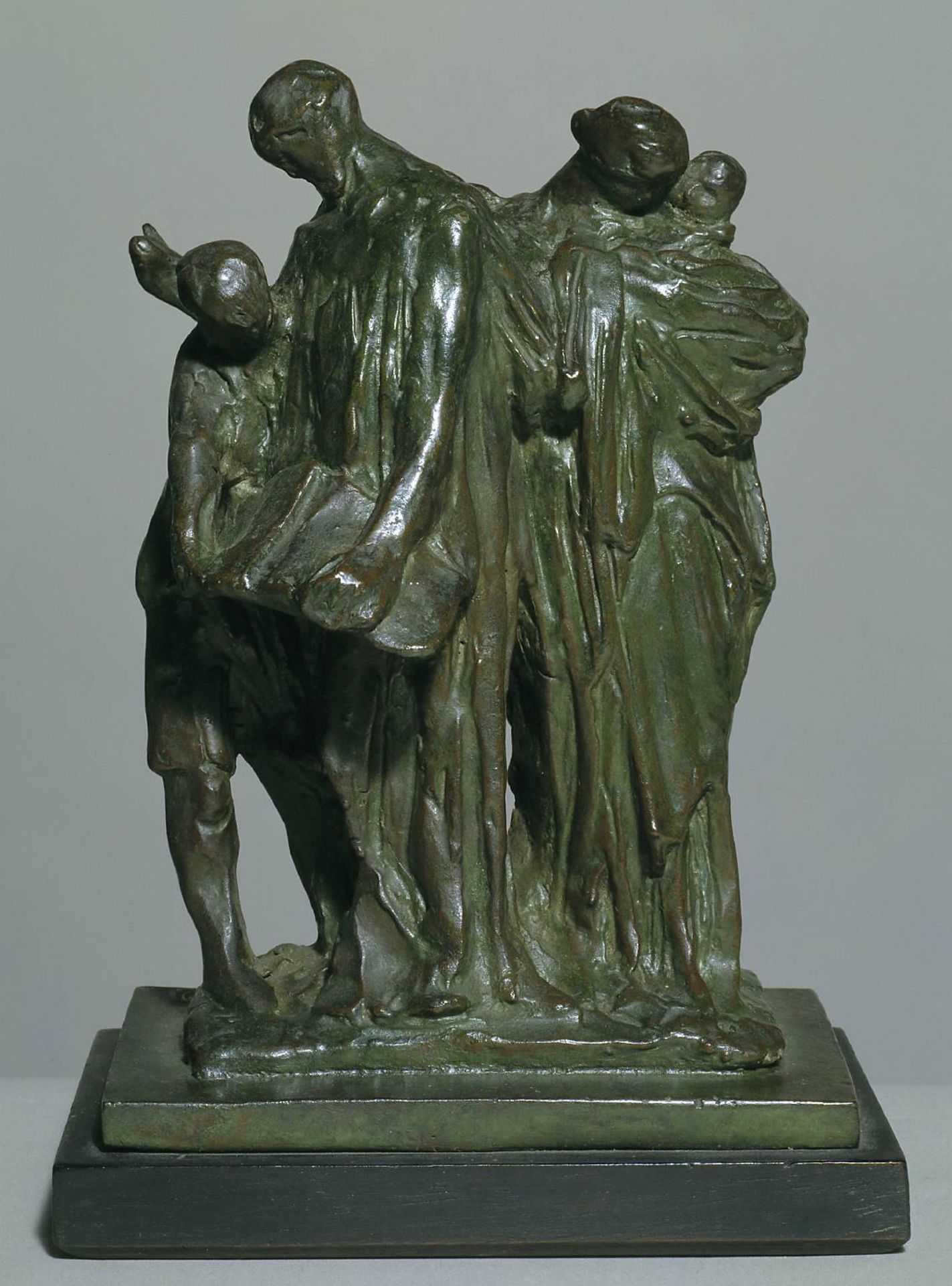 Sketch for Memorial Group by  Sir William Reid Dick