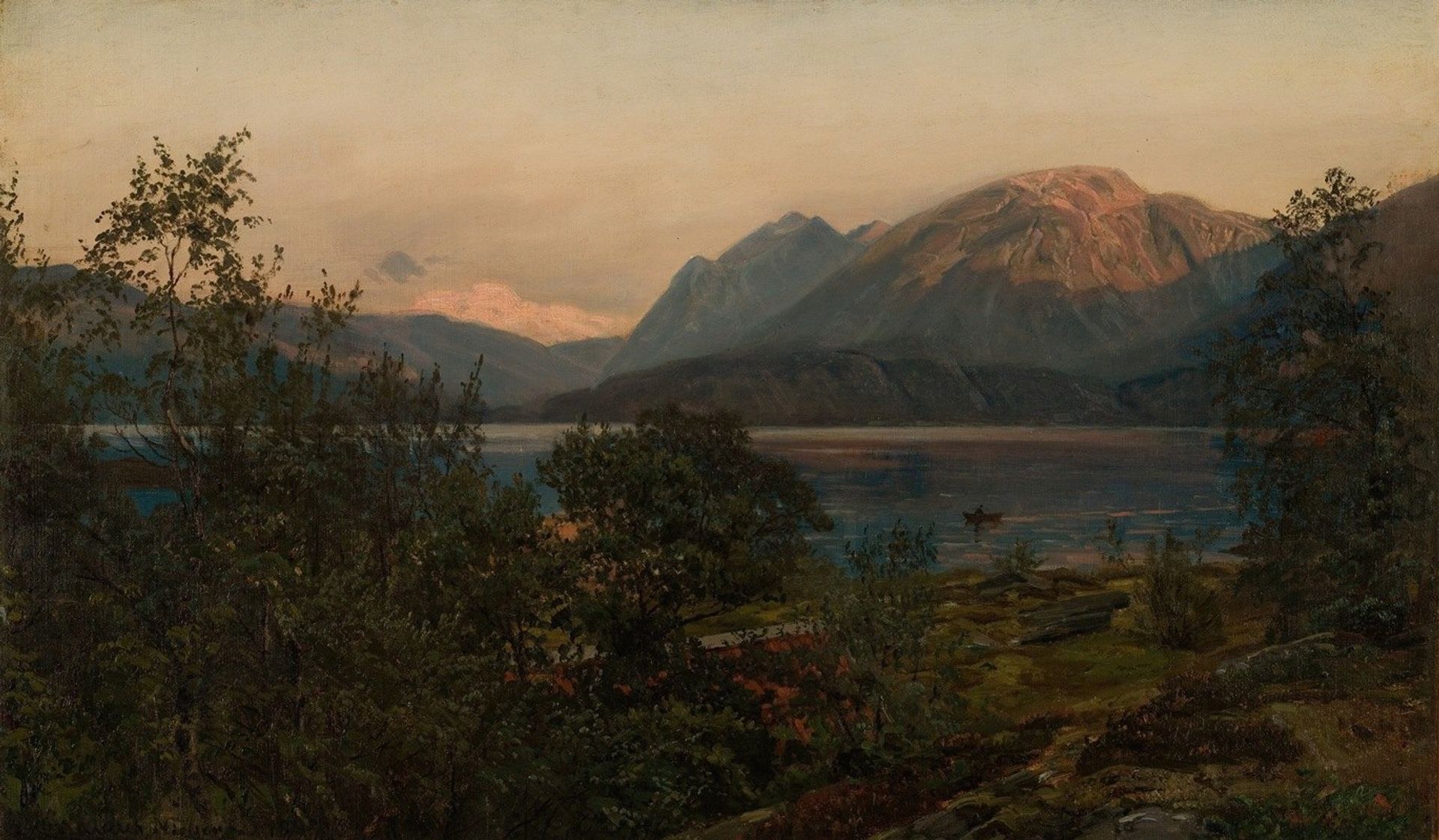 Aften, Terøen by Amaldus Nielsen