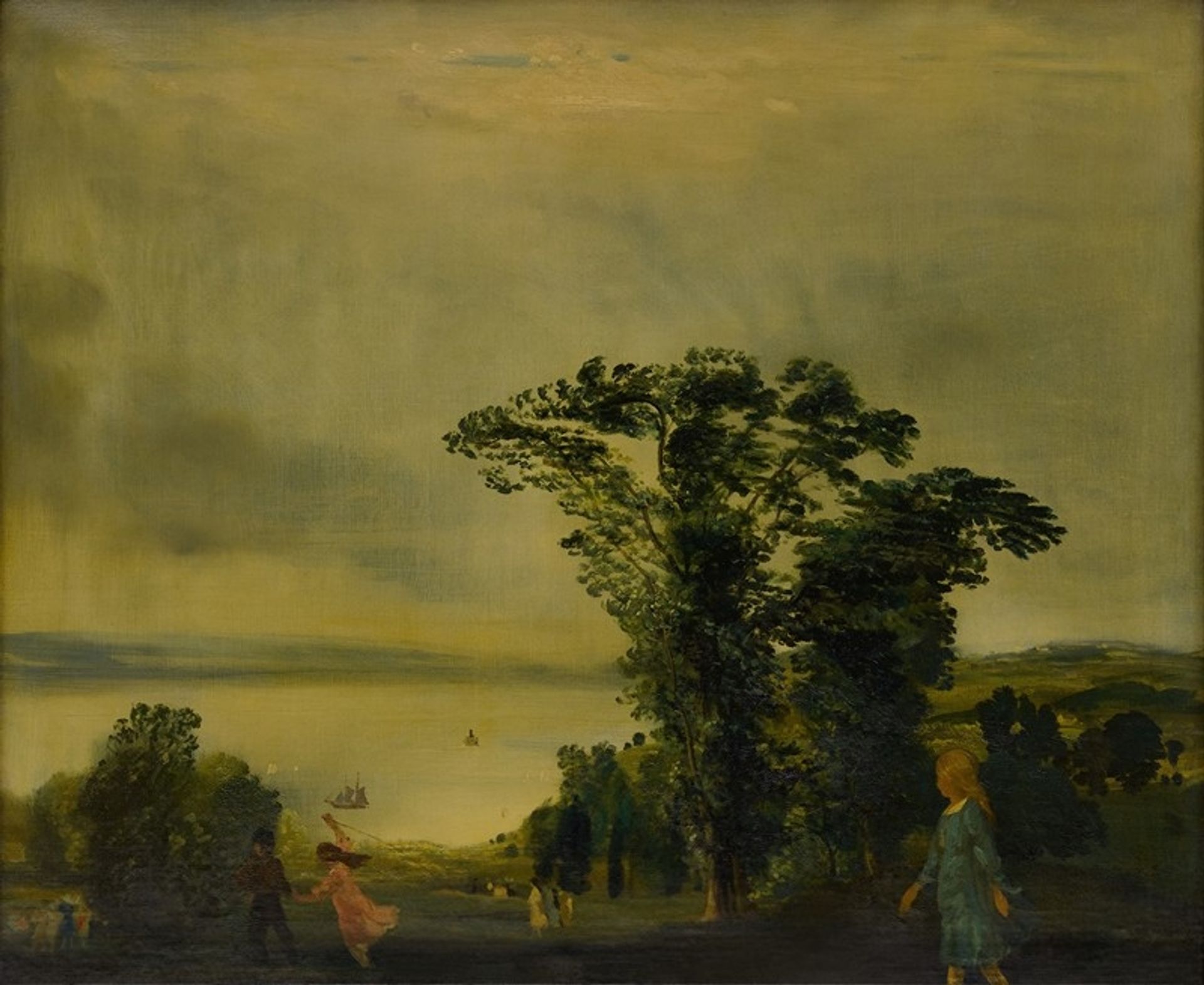 Our River Hudson by Arthur Bowen Davies