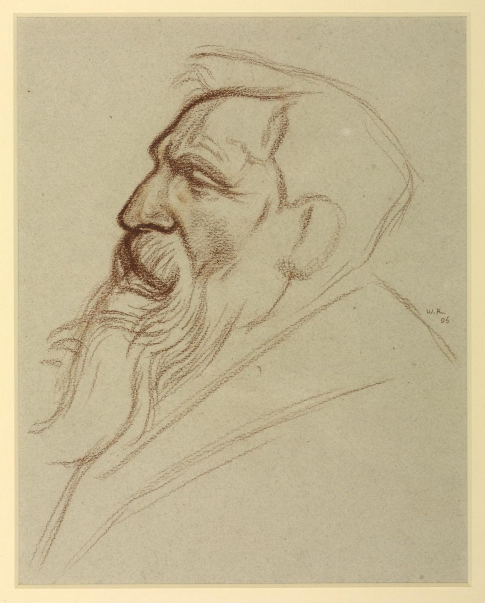 Auguste Rodin by Sir William Rothenstein
