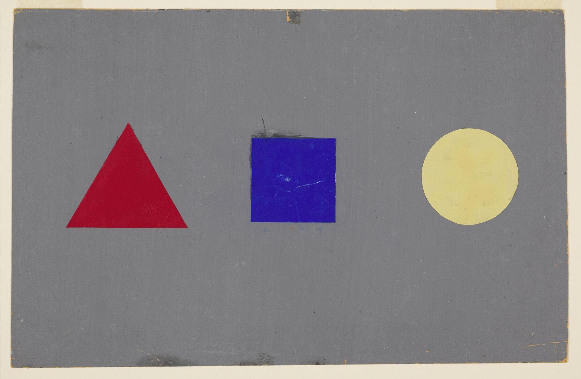 Exercise in Basic Colors and Shapes by Ludwig Hirschfeld-Mack