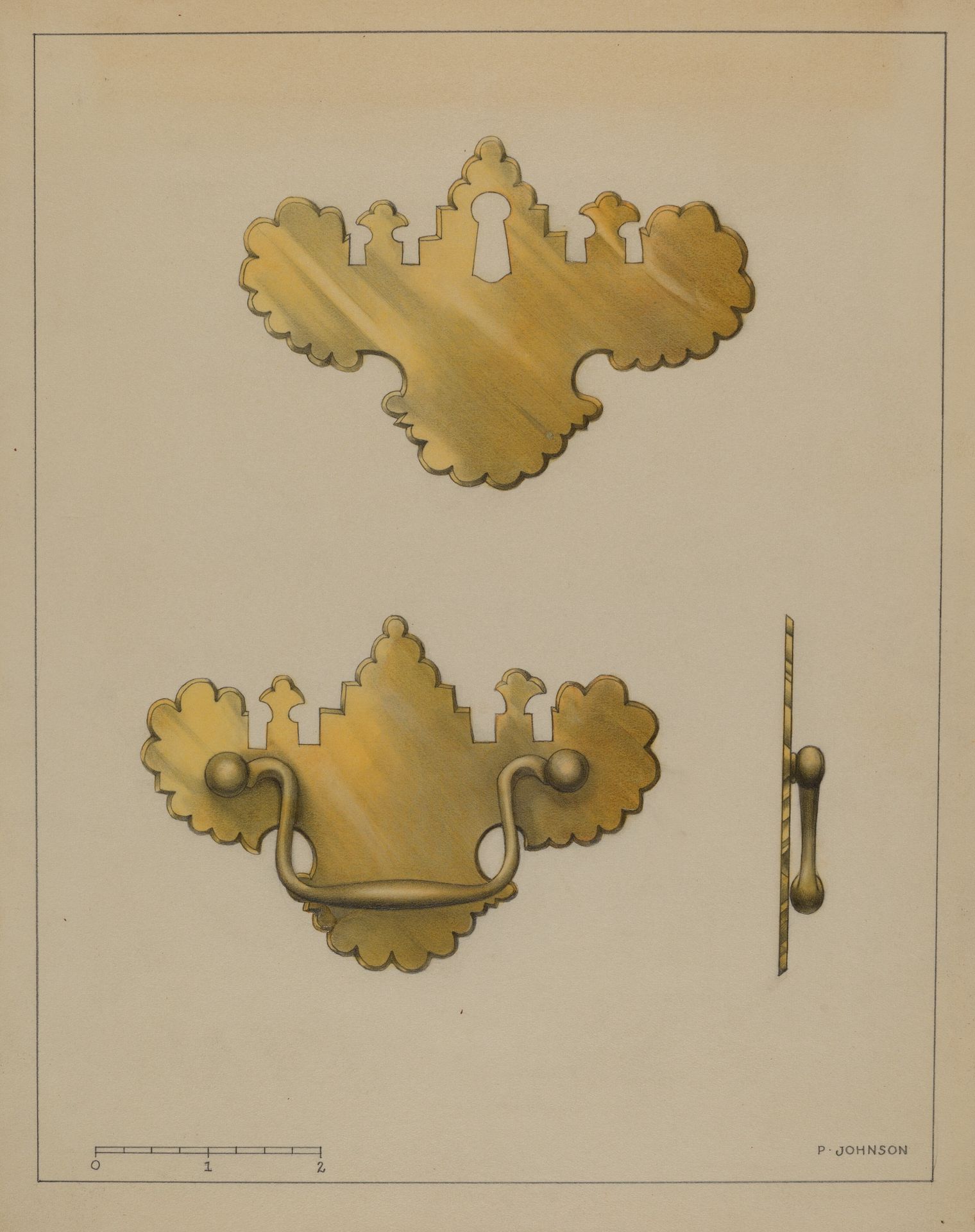 Drawer Pull by Philip Johnson