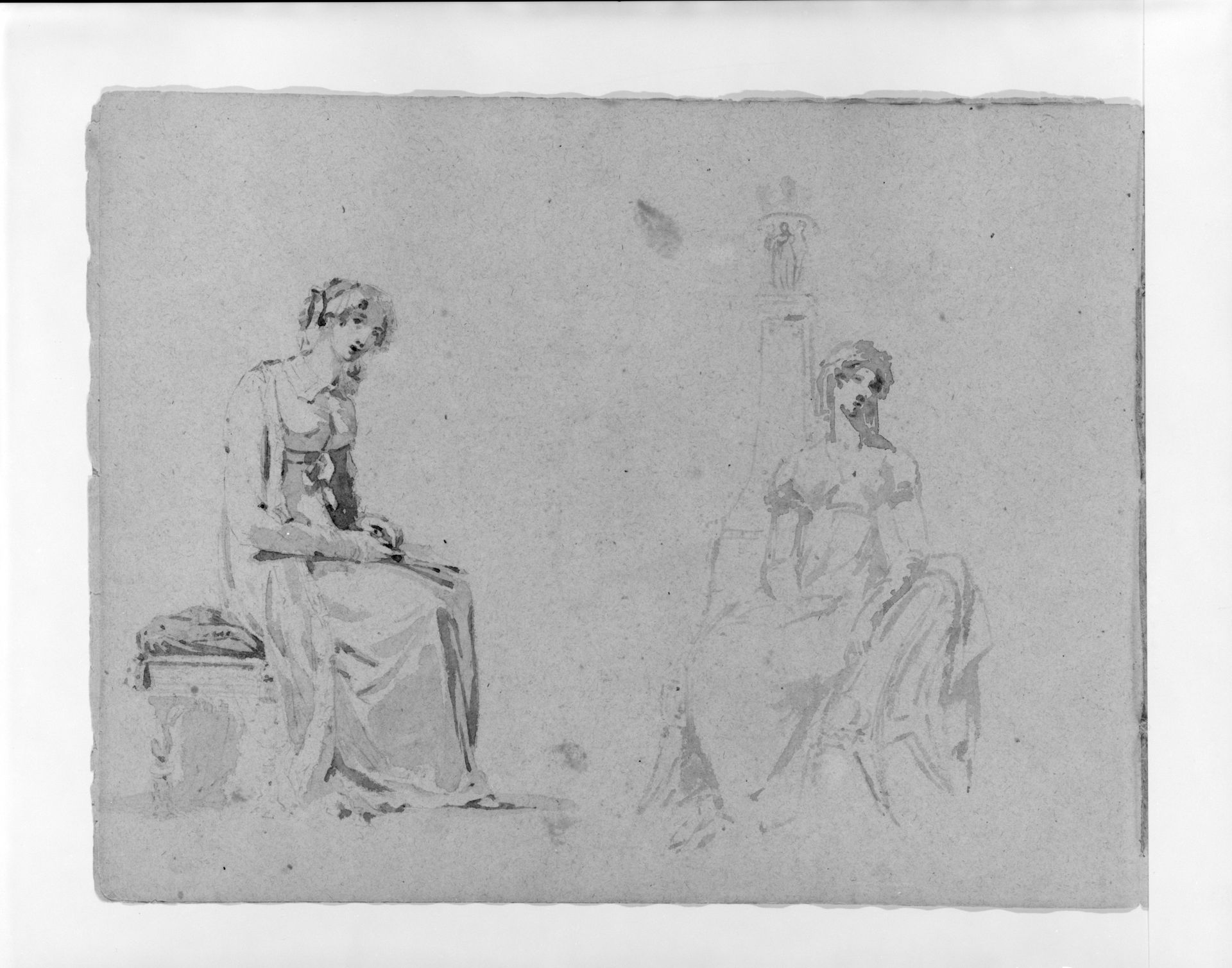 (From Sketchbook) by Thomas Sully