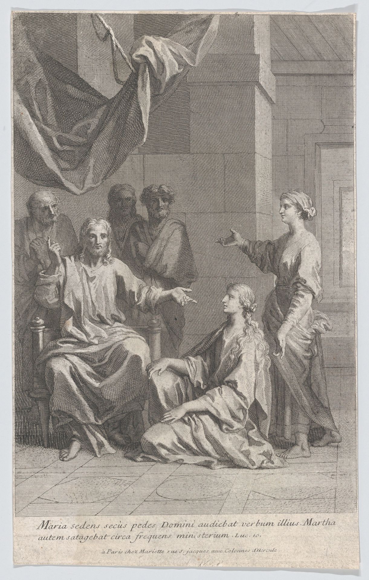 Christ in the House of Martha and Mary by Anonymous