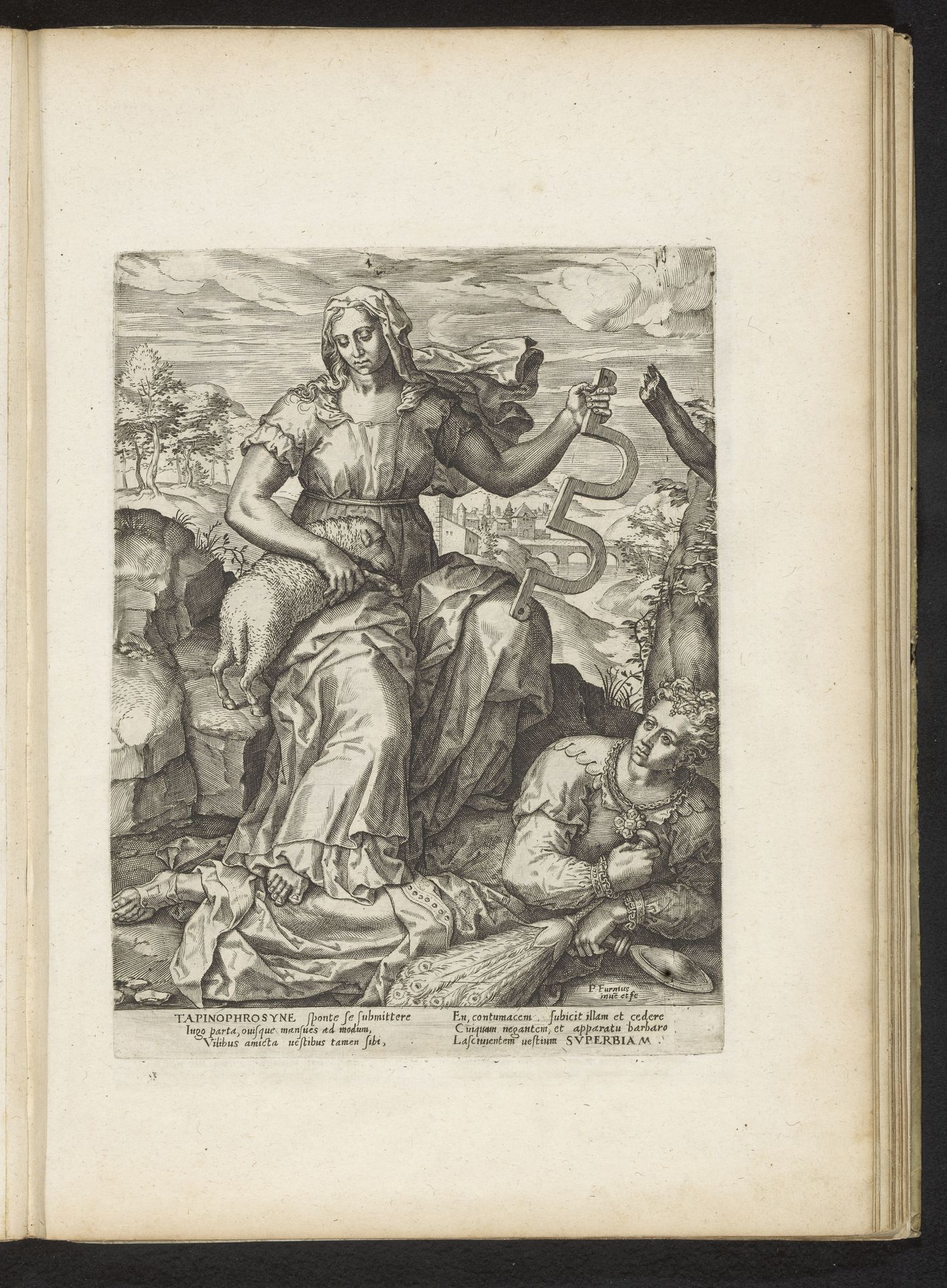 Nederigheid overwint de Hoogmoed by Pieter Jalhea Furnius