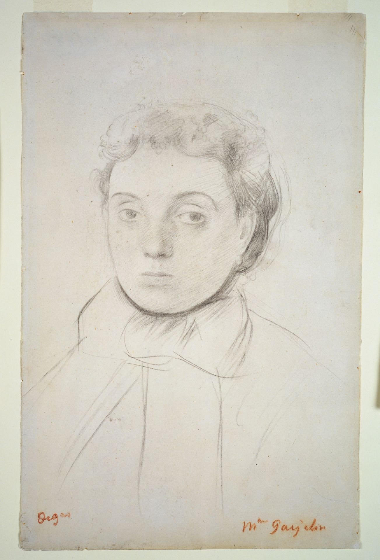 Portrait of Joséphine Gaujelin by Edgar Degas