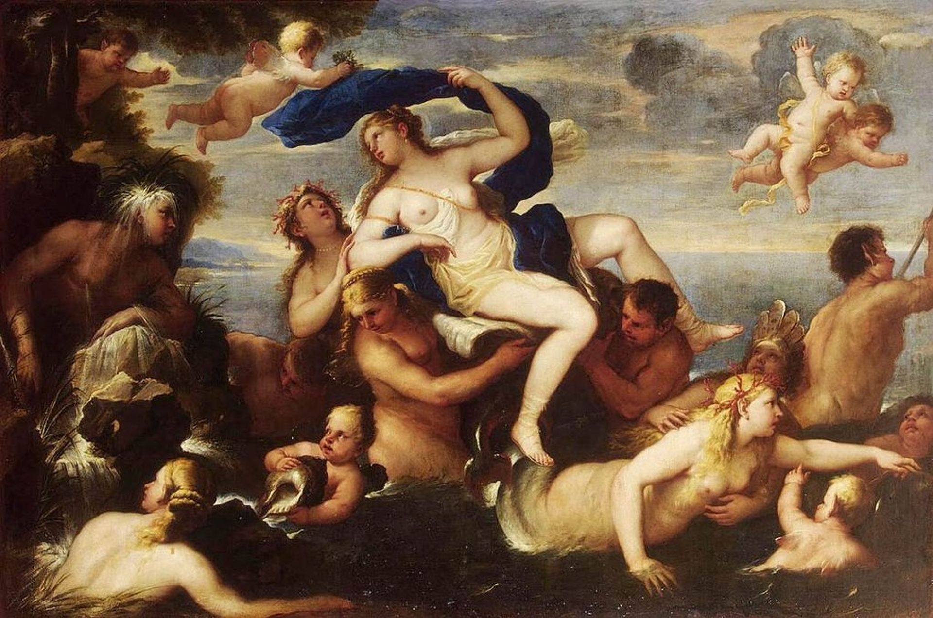 The Triumph of Galatea by Luca Giordano