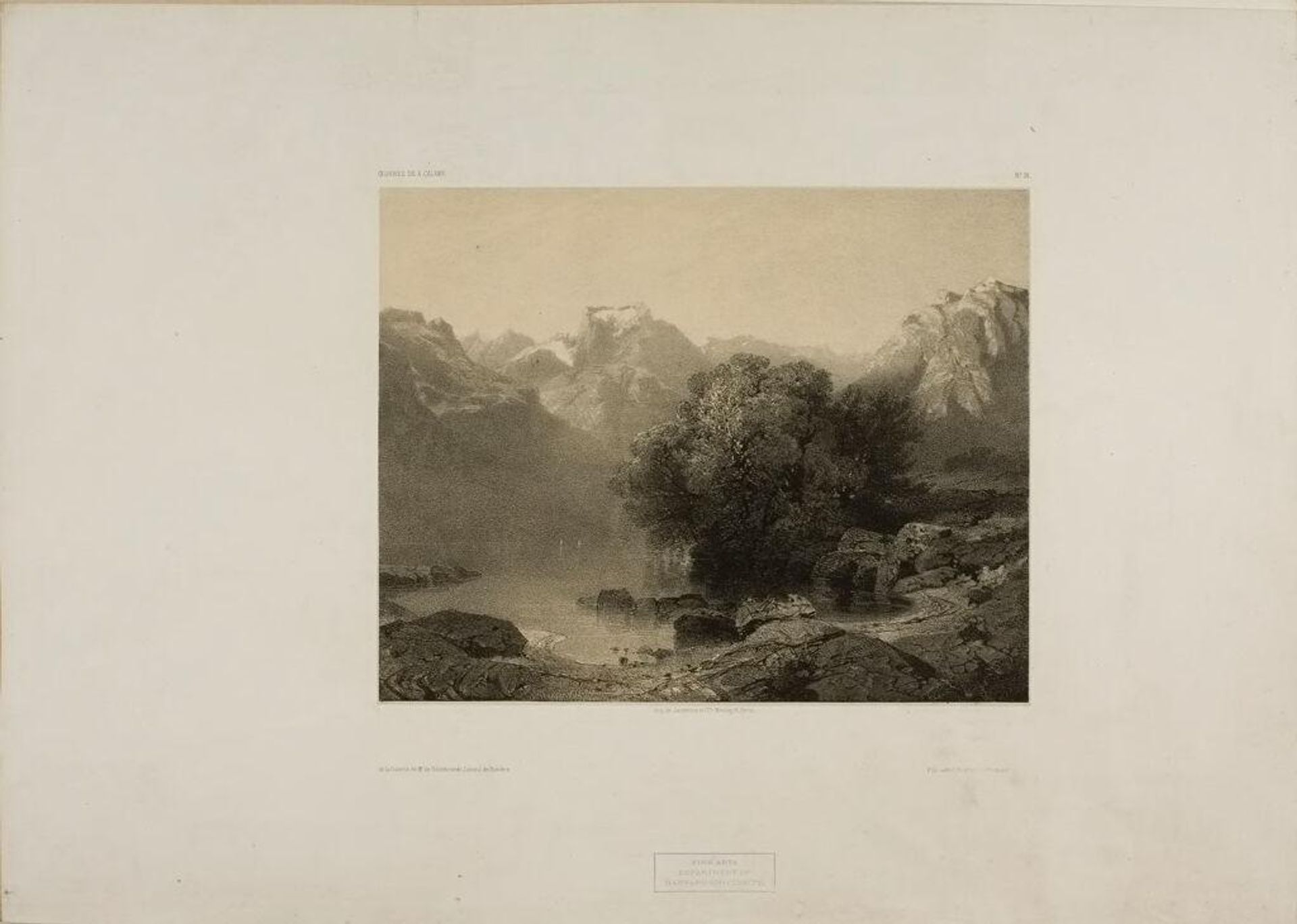 Landscape Number 62 by Alexandre Calame