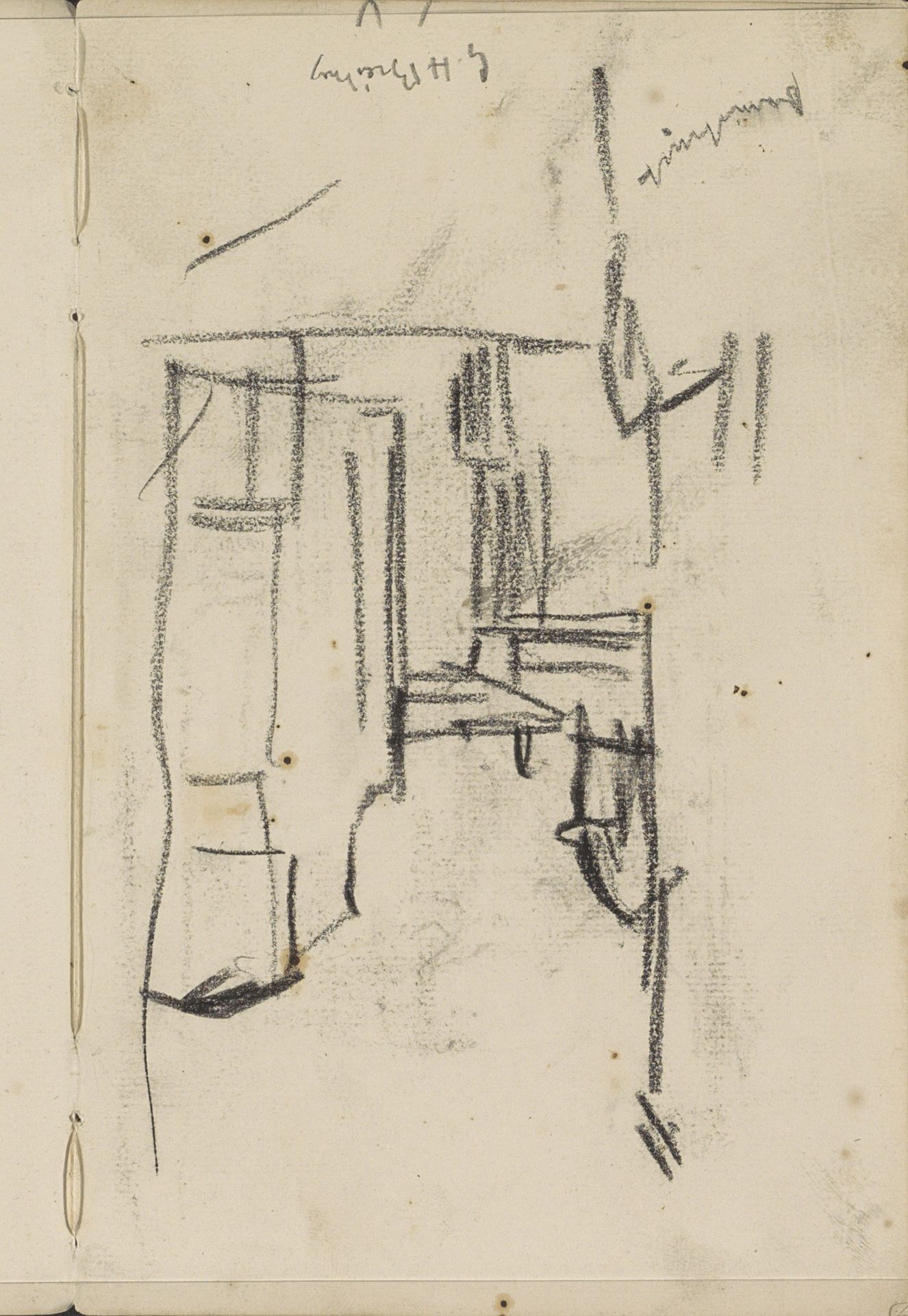 Damstraat te Amsterdam, gezien naar de Dam by George Hendrik Breitner